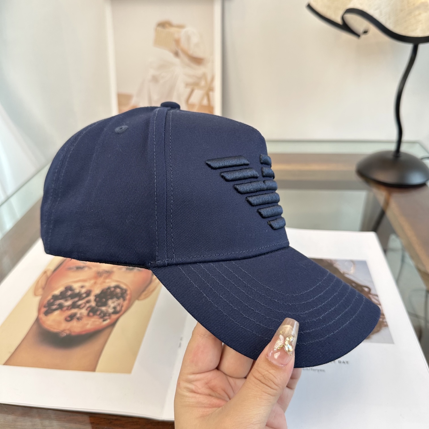 阿玛尼Armani专柜 新款高版本棒球帽，大牌同步，超好搭配，出货！