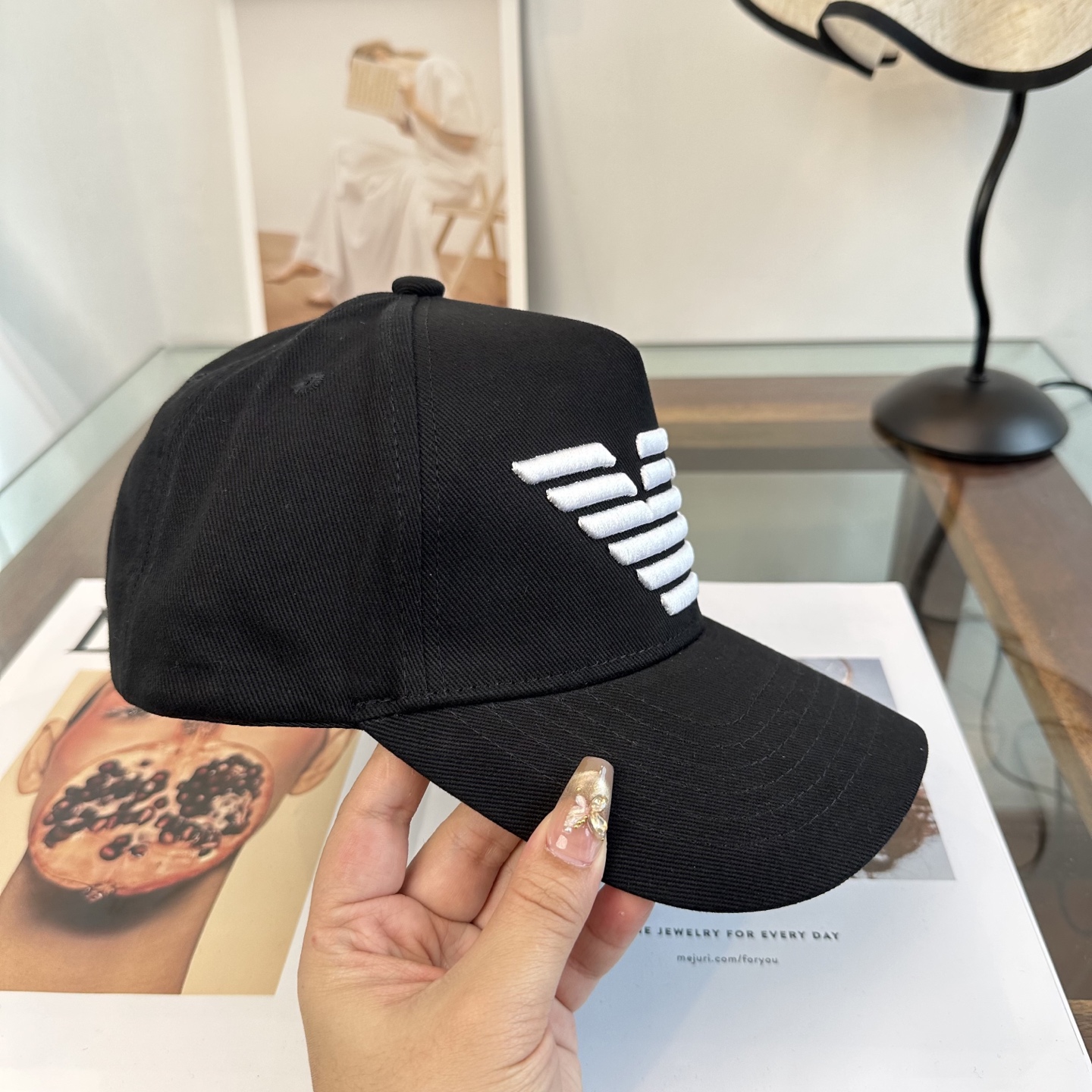 阿玛尼Armani专柜 新款高版本棒球帽，大牌同步，超好搭配，出货！