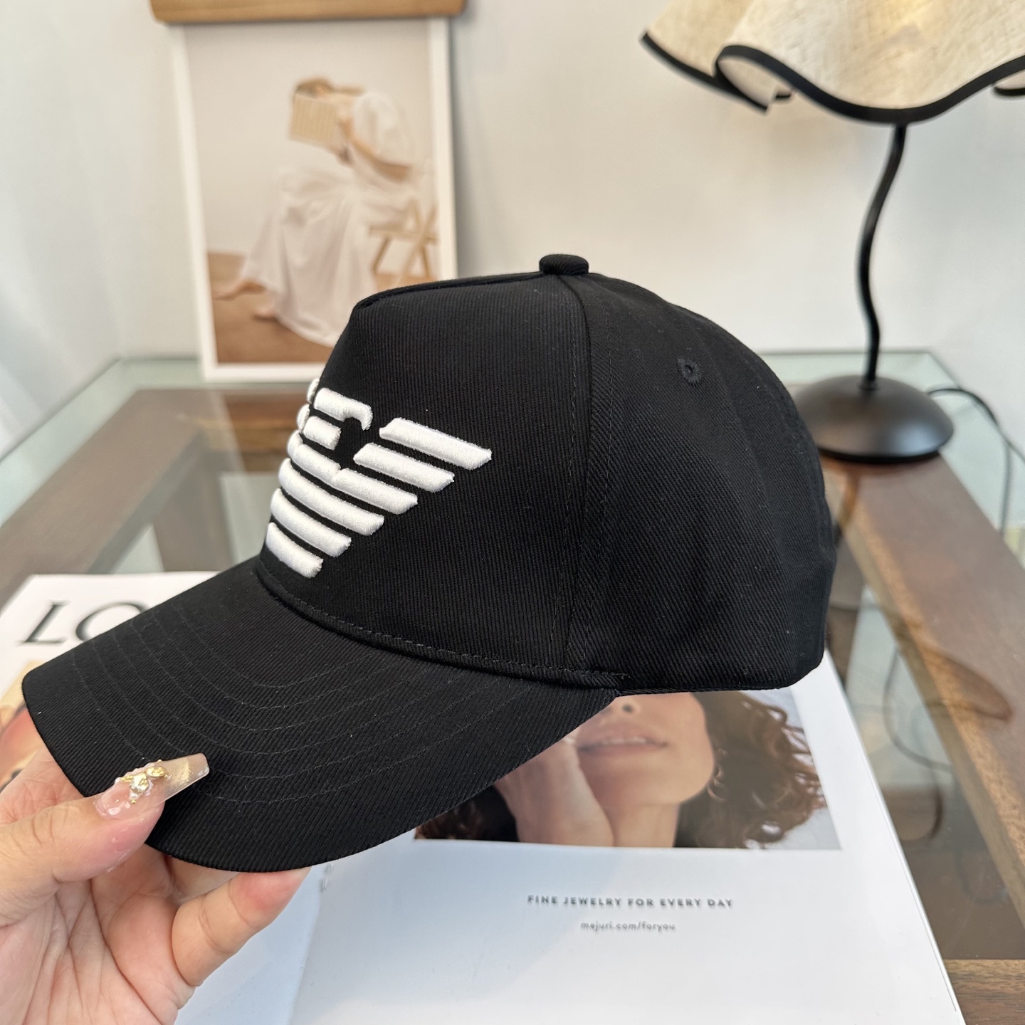 阿玛尼Armani专柜 新款高版本棒球帽，大牌同步，超好搭配，出货！