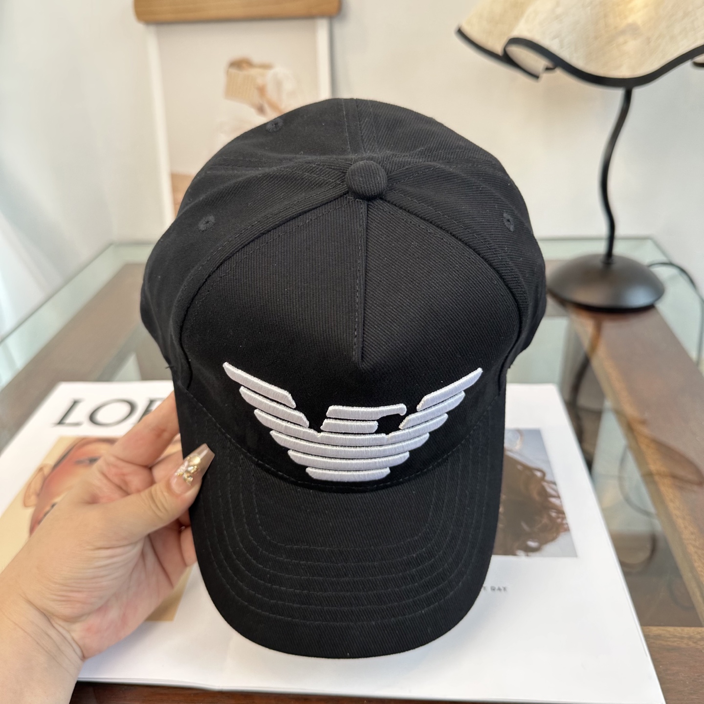 阿玛尼Armani专柜 新款高版本棒球帽，大牌同步，超好搭配，出货！