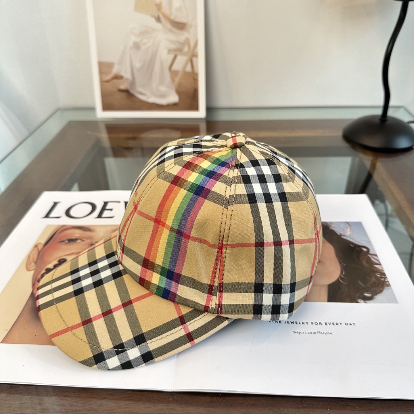 巴宝莉BURBERRY官网同步上线 韩版新款英伦风定制款1:1原单品质 男女通用棒球帽 美邦工艺 高版品