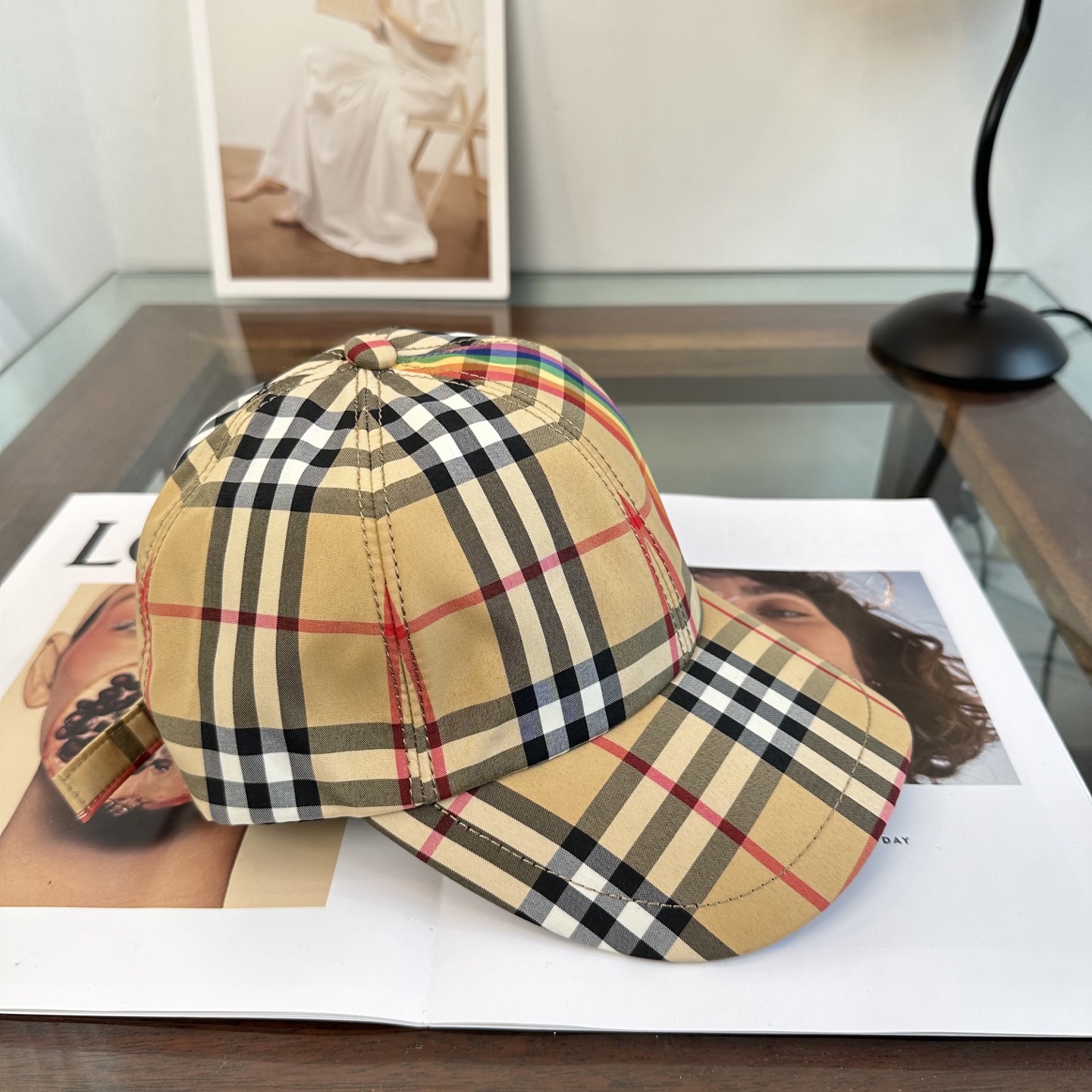 巴宝莉BURBERRY官网同步上线 韩版新款英伦风定制款1:1原单品质 男女通用棒球帽 美邦工艺 高版品