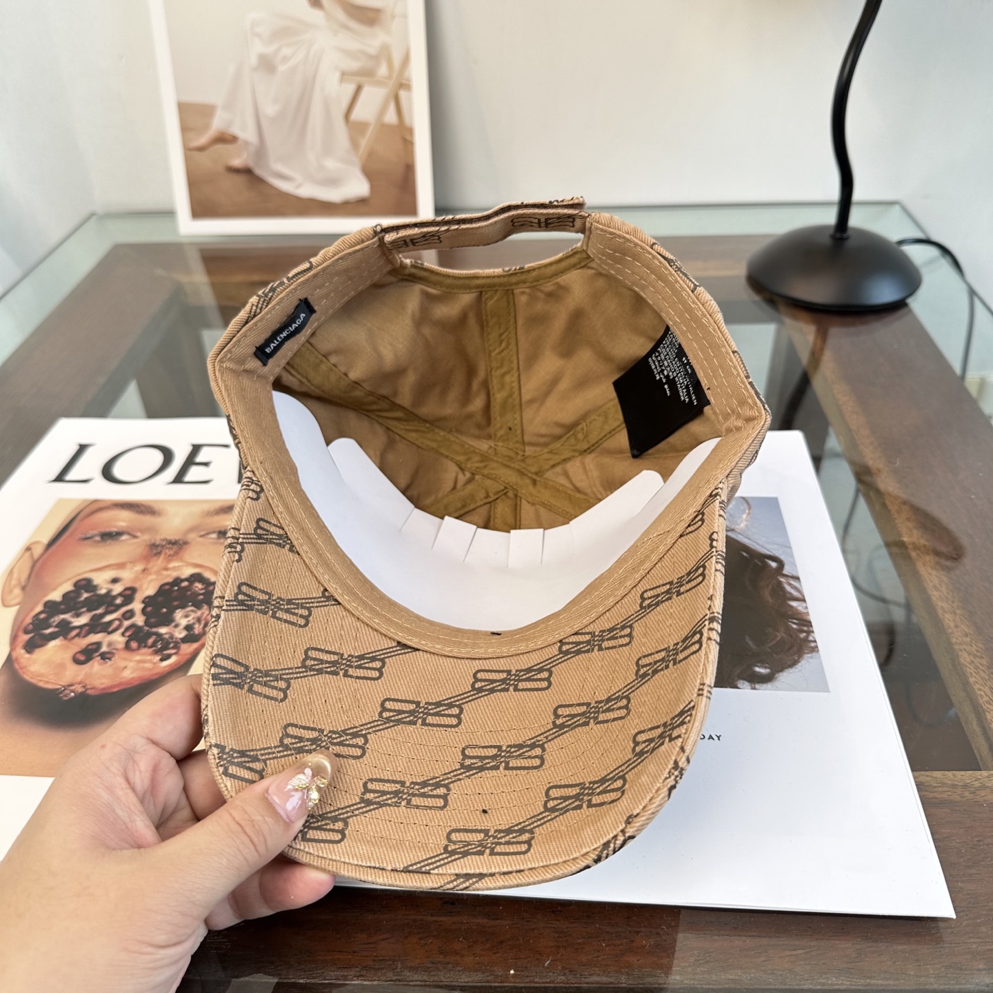 新品Balenciaga 巴黎世家字母新款棒球帽现货秒发🧢简约时尚超级无敌好看的帽子！情侣款！