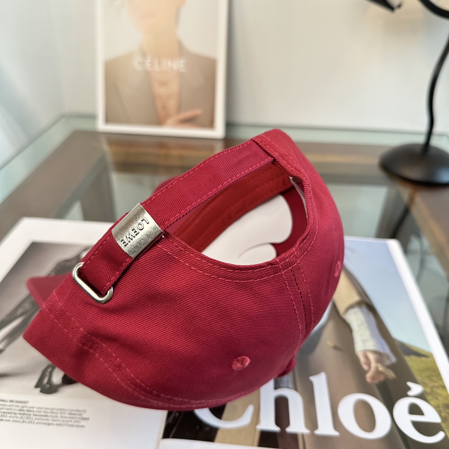 LOEWE【罗意威】新款刺绣棒球帽，专柜同步出货，大牌款超好搭配，赶紧入手