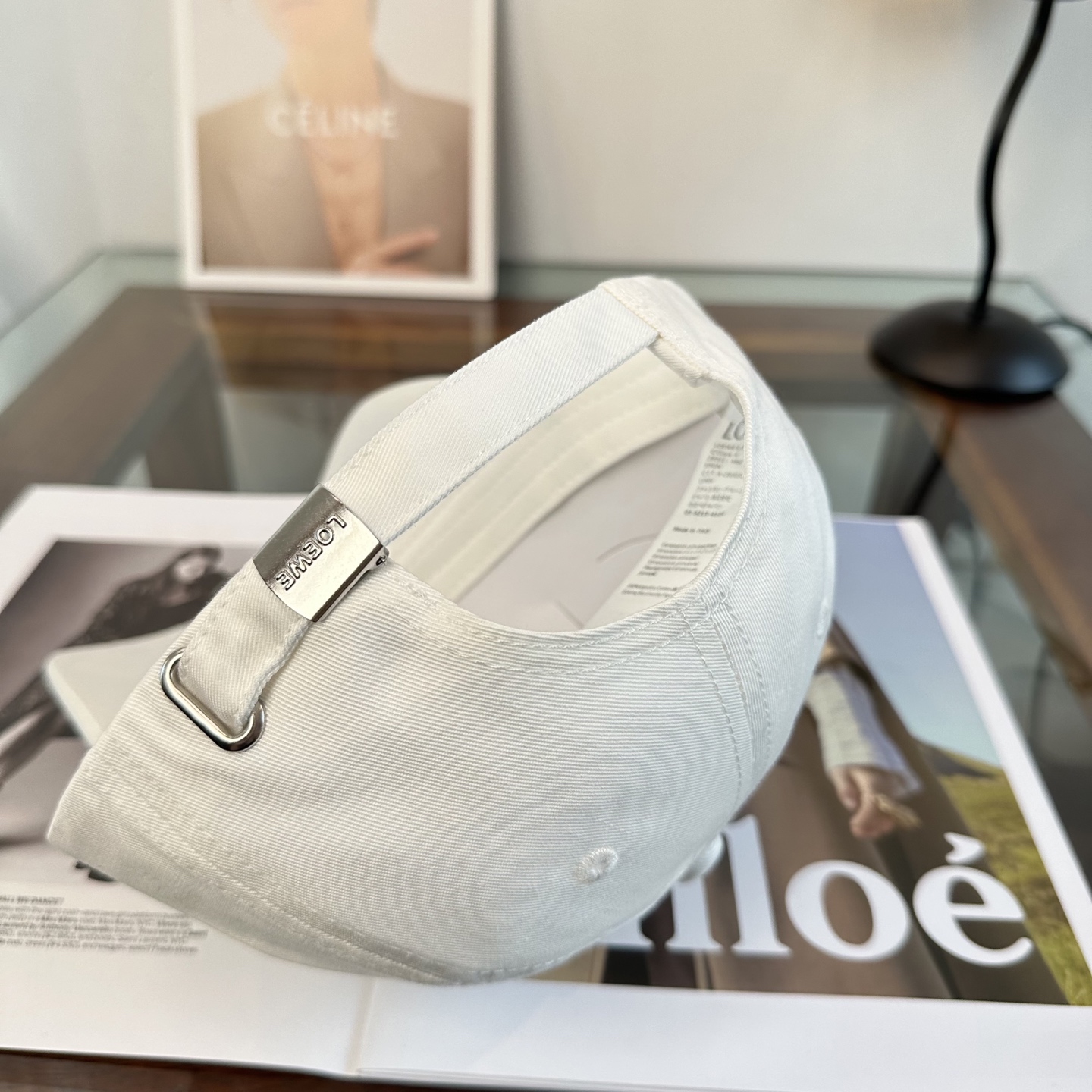 LOEWE【罗意威】新款刺绣棒球帽，专柜同步出货，大牌款超好搭配，赶紧入手