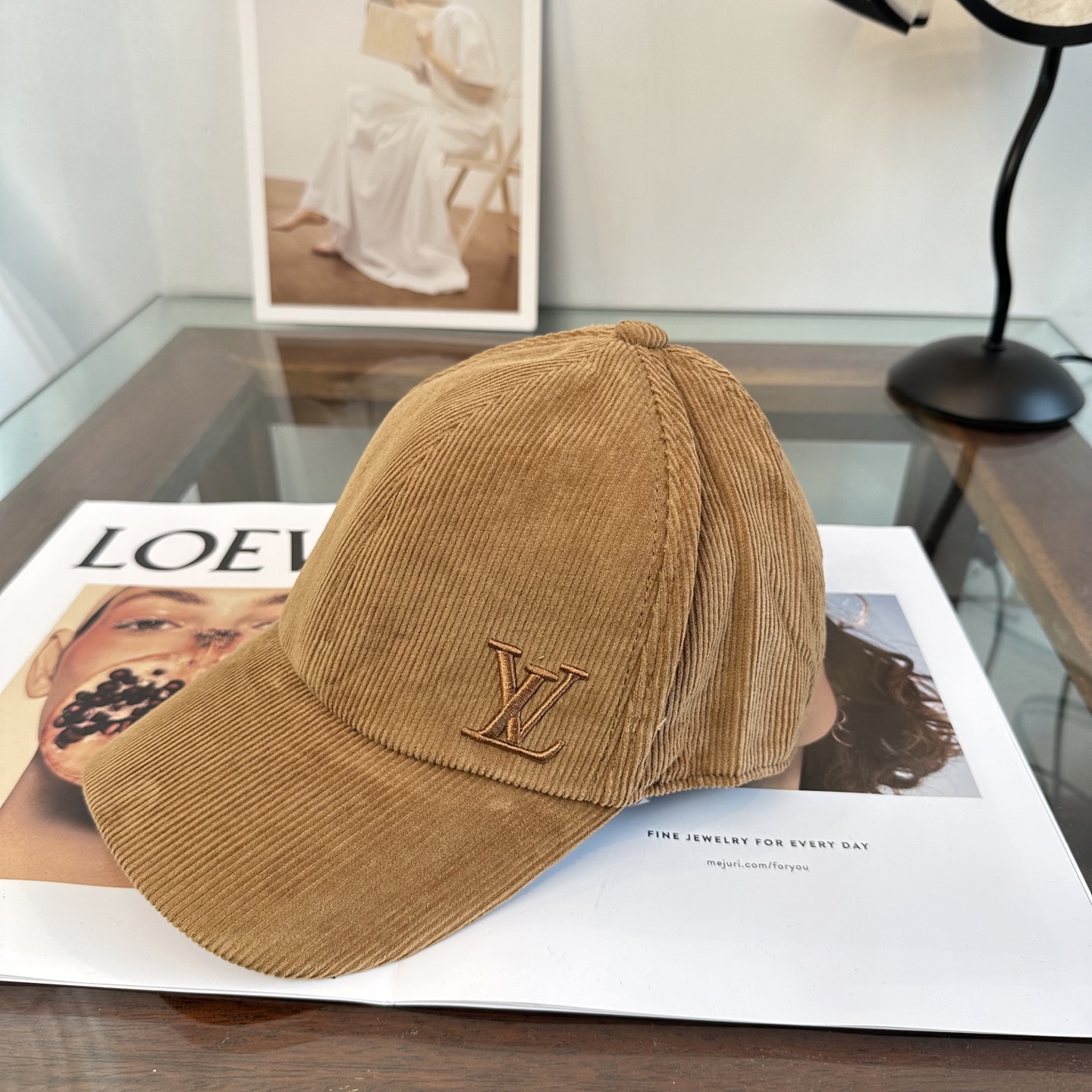 🧢路易威登棒球帽 LouisVuitton😍新款LV棒球帽，重工打造♥️高端大气，百搭款🤗男女通用！