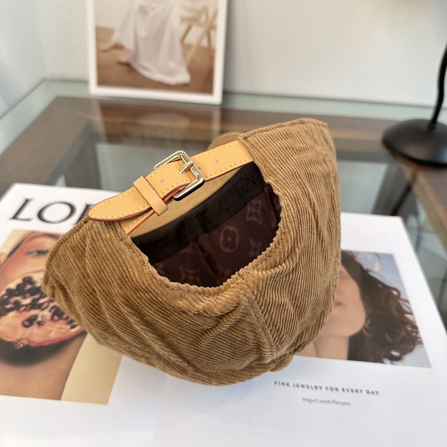 🧢路易威登棒球帽 LouisVuitton😍新款LV棒球帽，重工打造♥️高端大气，百搭款🤗男女通用！