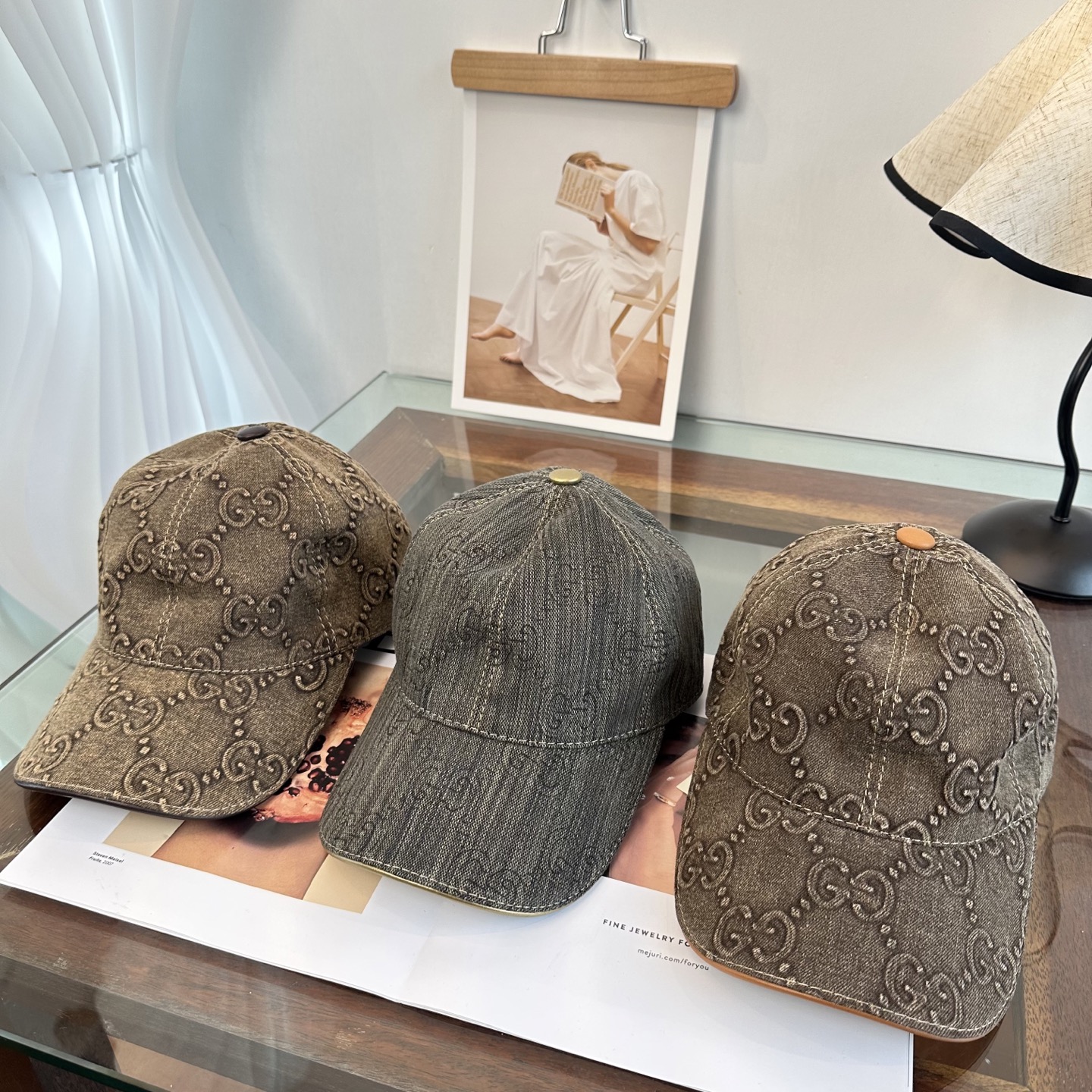 🧢GUCCI古奇棒球帽 😍新款棒球帽，重工打造♥️高端大气，百搭款🤗男女通用！