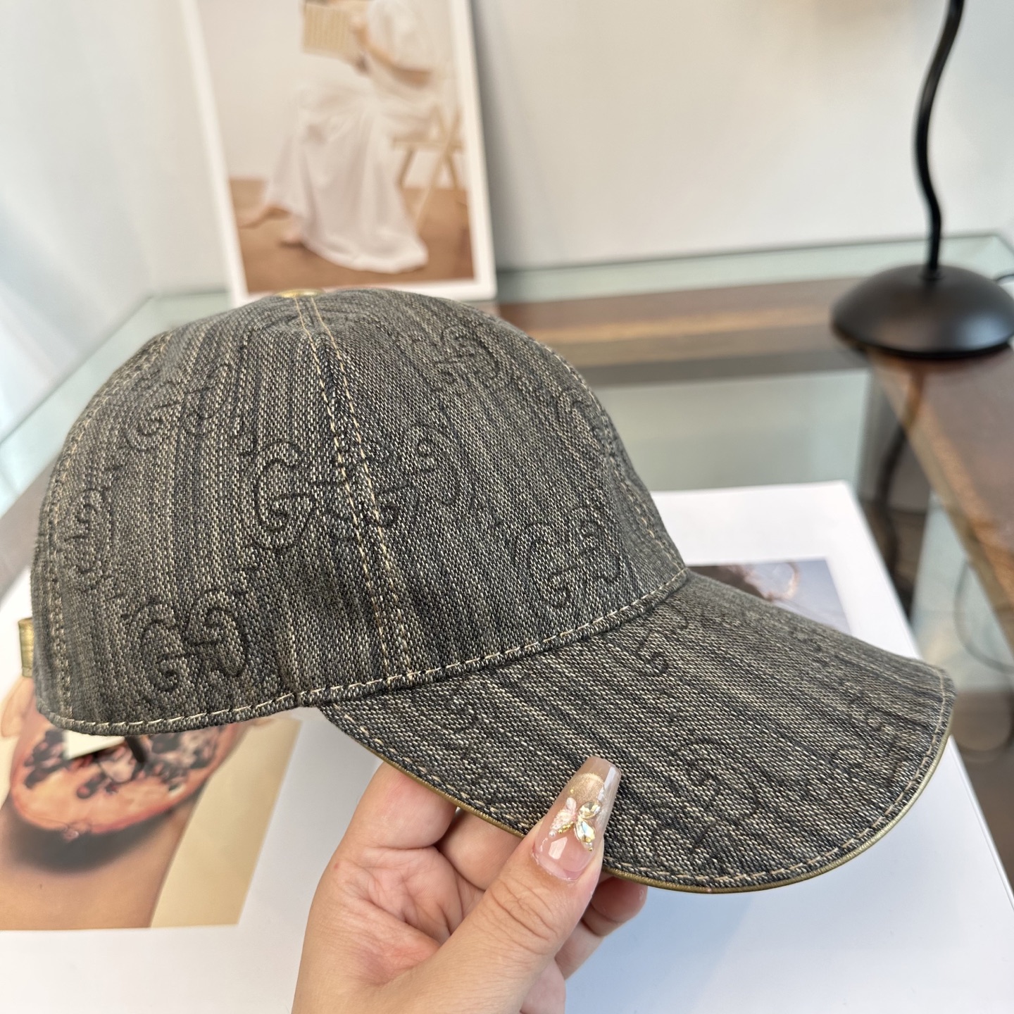 🧢GUCCI古奇棒球帽 😍新款棒球帽，重工打造♥️高端大气，百搭款🤗男女通用！