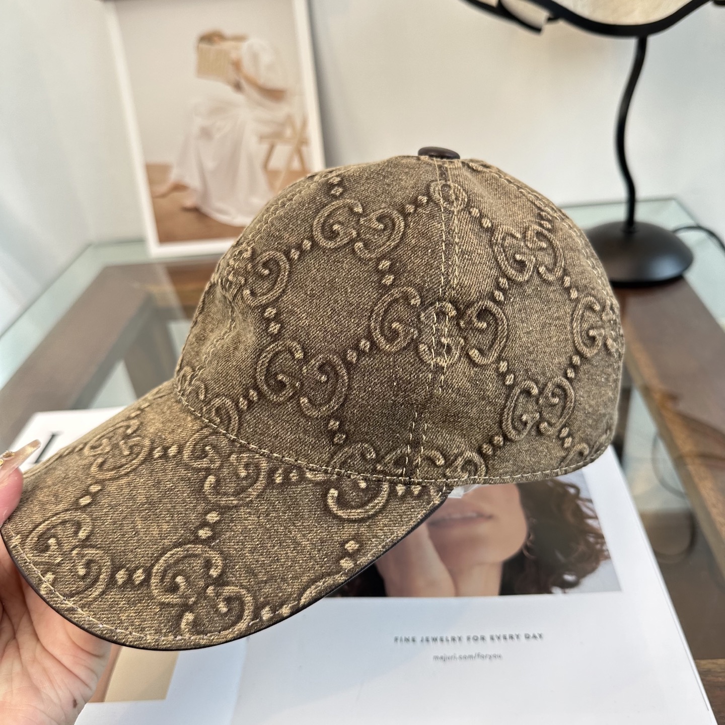 🧢GUCCI古奇棒球帽 😍新款棒球帽，重工打造♥️高端大气，百搭款🤗男女通用！