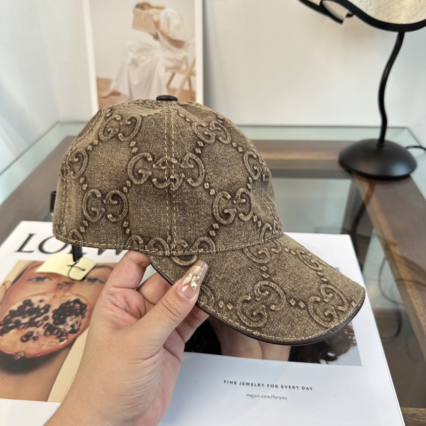 🧢GUCCI古奇棒球帽 😍新款棒球帽，重工打造♥️高端大气，百搭款🤗男女通用！