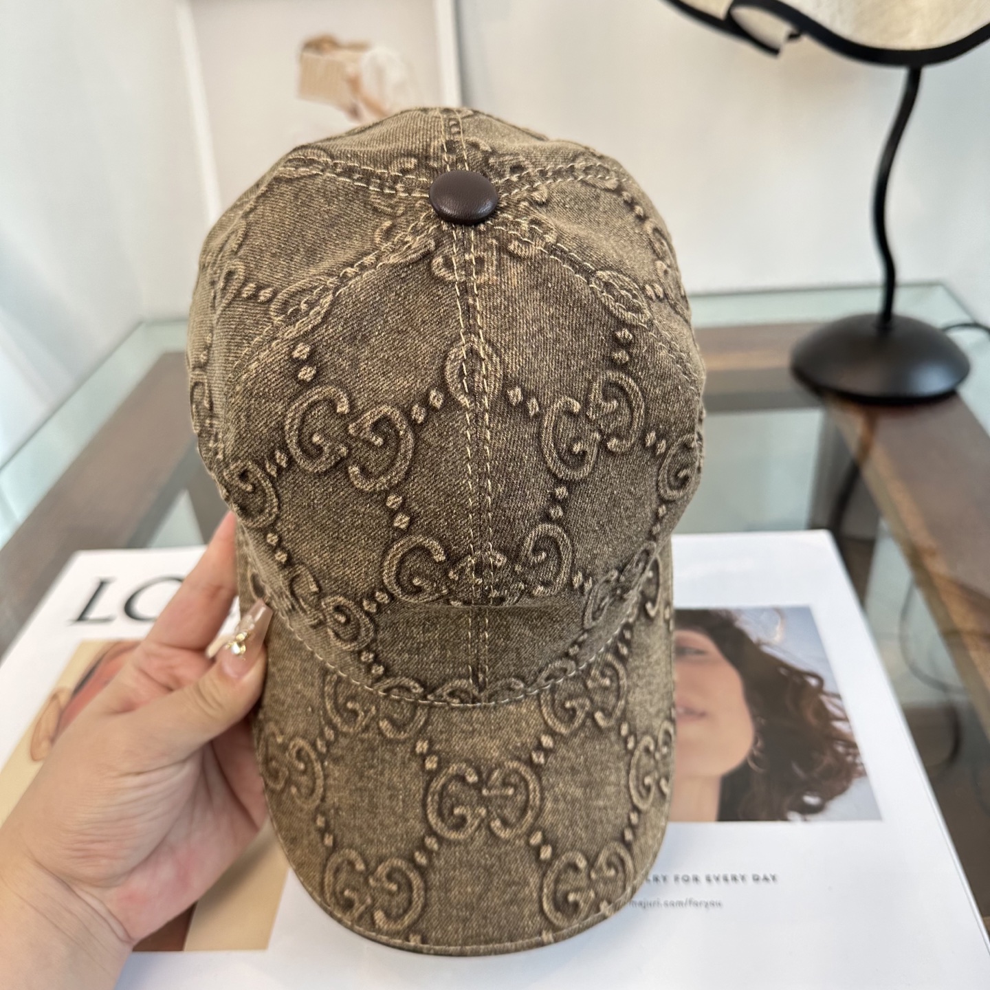 🧢GUCCI古奇棒球帽 😍新款棒球帽，重工打造♥️高端大气，百搭款🤗男女通用！