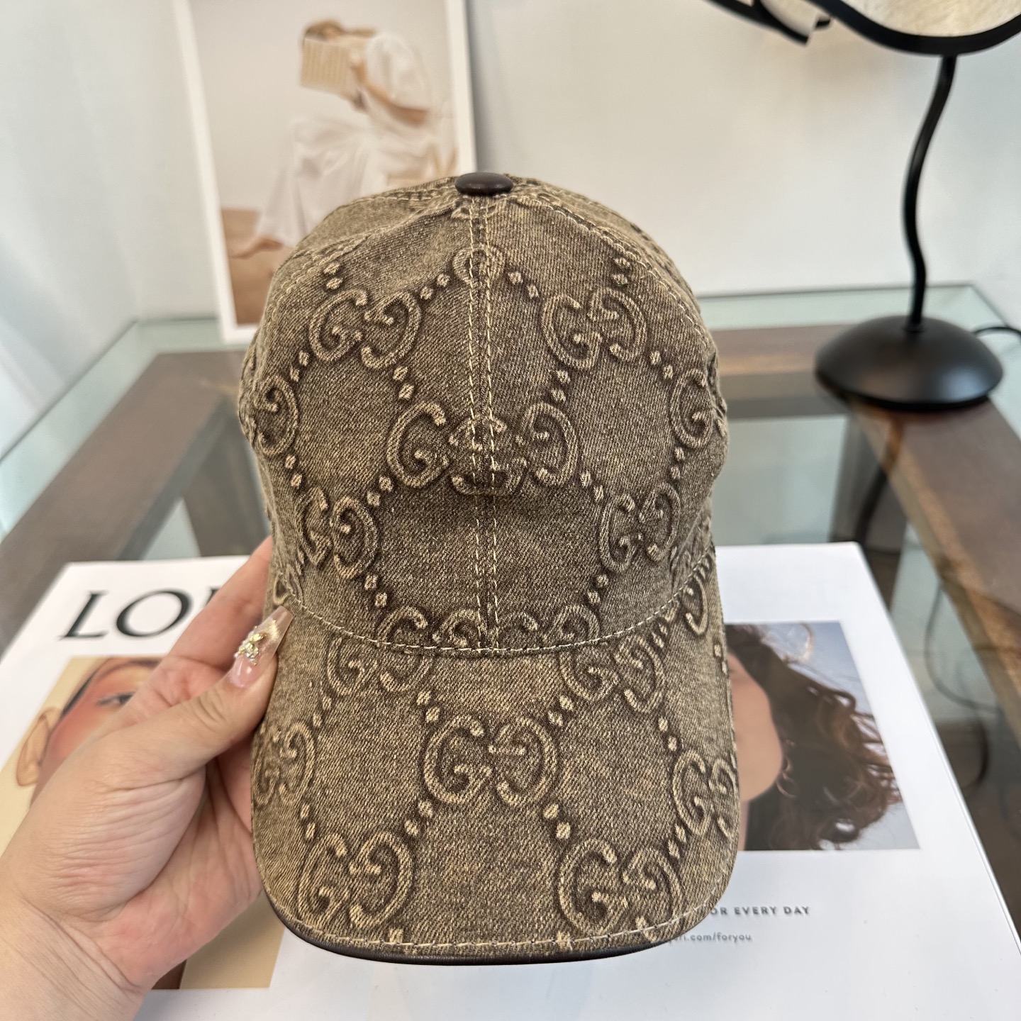 🧢GUCCI古奇棒球帽 😍新款棒球帽，重工打造♥️高端大气，百搭款🤗男女通用！