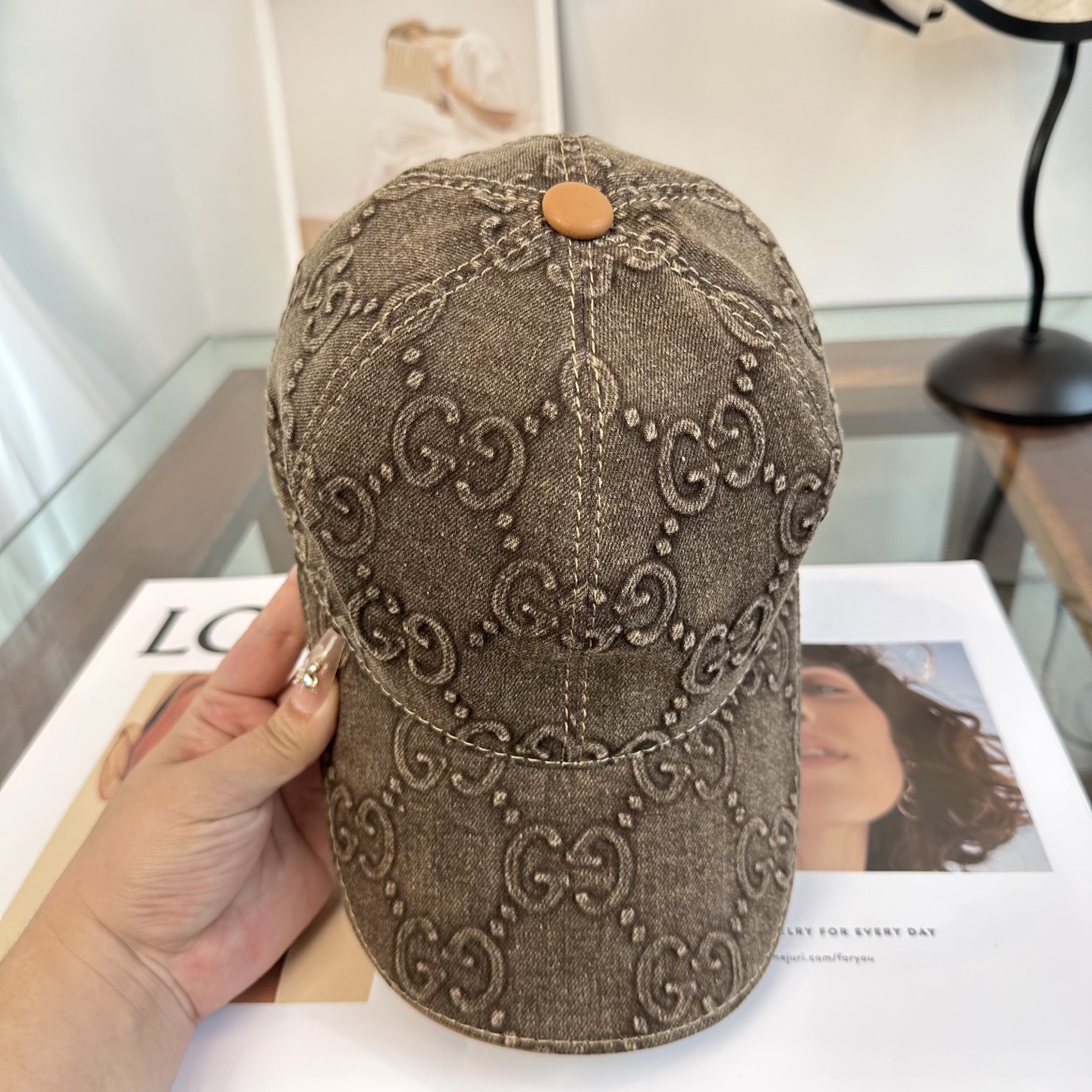 🧢GUCCI古奇棒球帽 😍新款棒球帽，重工打造♥️高端大气，百搭款🤗男女通用！