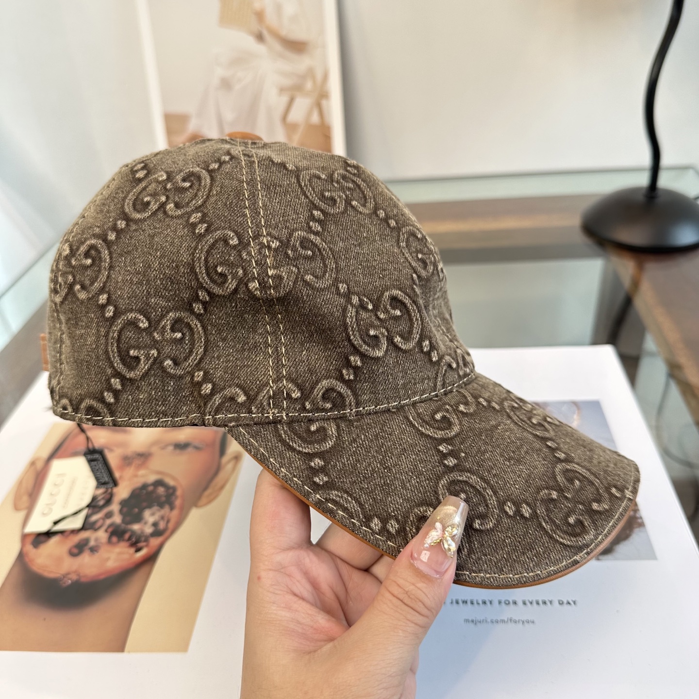 🧢GUCCI古奇棒球帽 😍新款棒球帽，重工打造♥️高端大气，百搭款🤗男女通用！