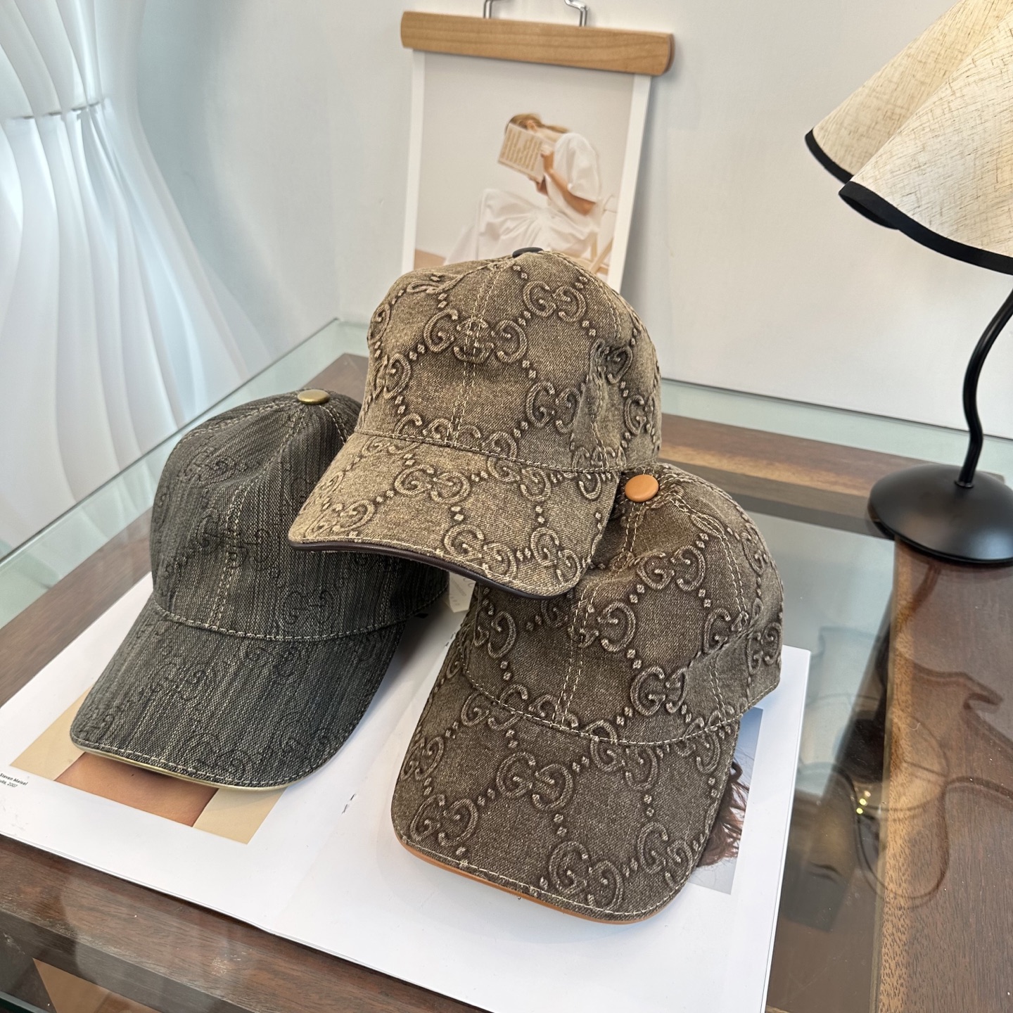 🧢GUCCI古奇棒球帽 😍新款棒球帽，重工打造♥️高端大气，百搭款🤗男女通用！