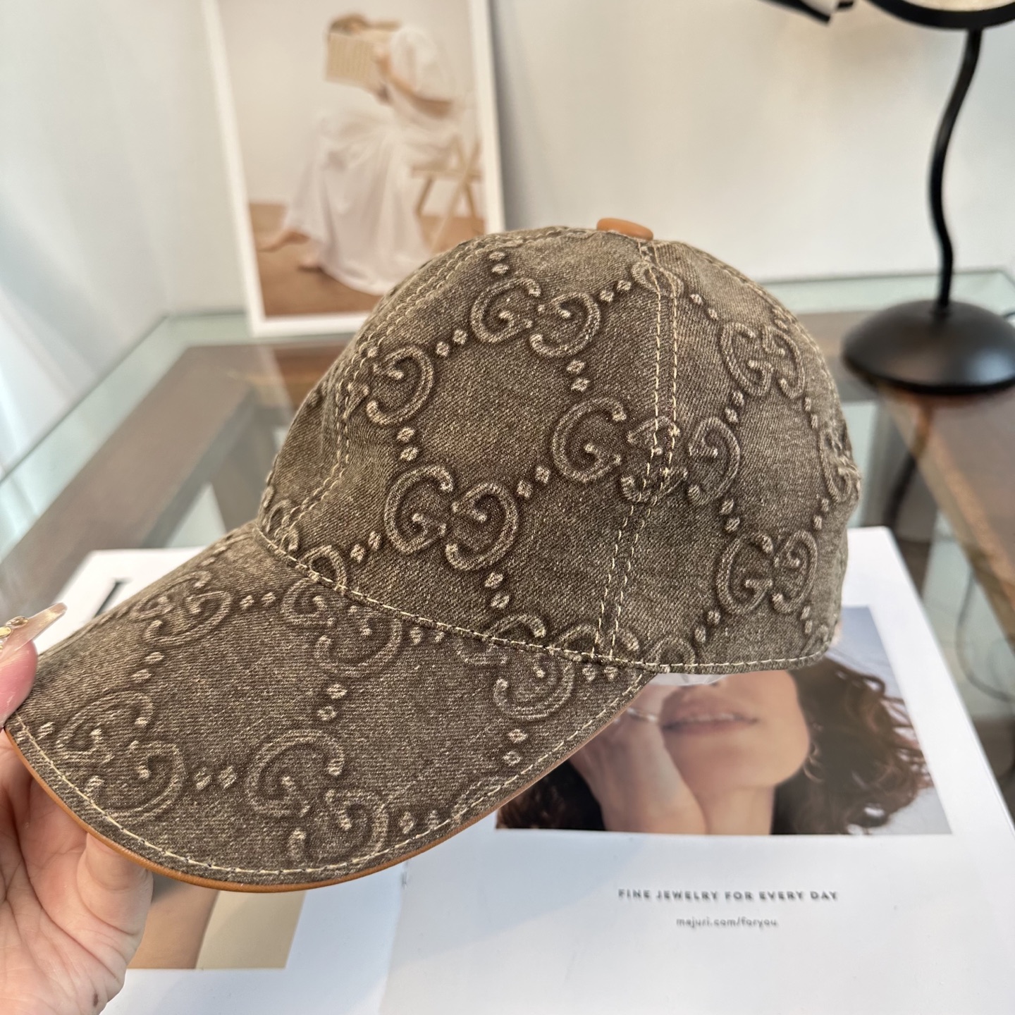 🧢GUCCI古奇棒球帽 😍新款棒球帽，重工打造♥️高端大气，百搭款🤗男女通用！