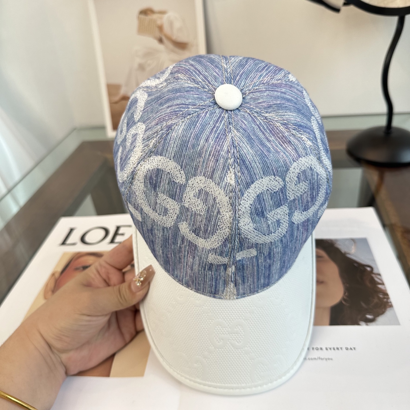 🧢GUCCI古奇棒球帽 😍新款棒球帽，重工打造♥️高端大气，百搭款🤗男女通用！