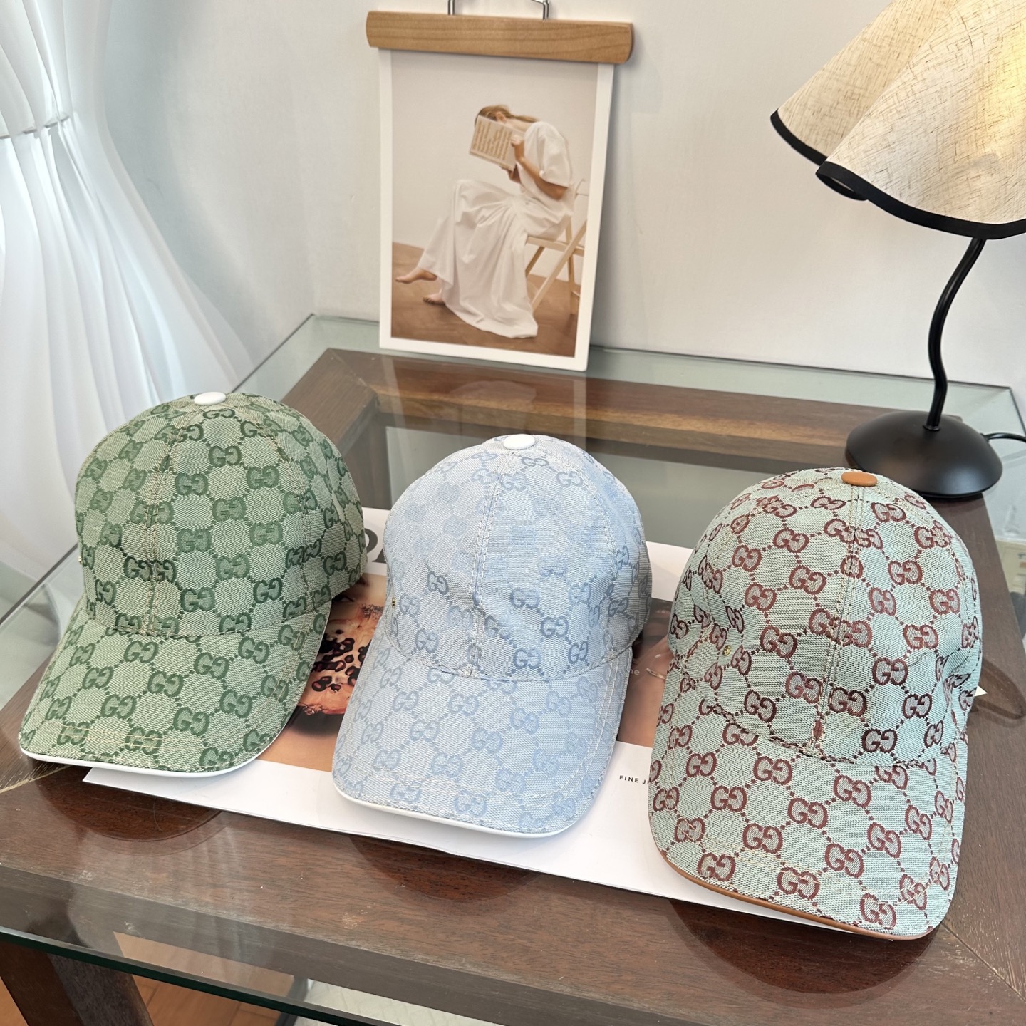 🧢GUCCI古奇棒球帽 😍新款棒球帽，重工打造♥️高端大气，百搭款🤗男女通用！