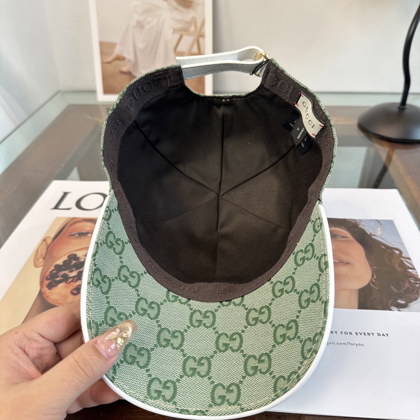 🧢GUCCI古奇棒球帽 😍新款棒球帽，重工打造♥️高端大气，百搭款🤗男女通用！