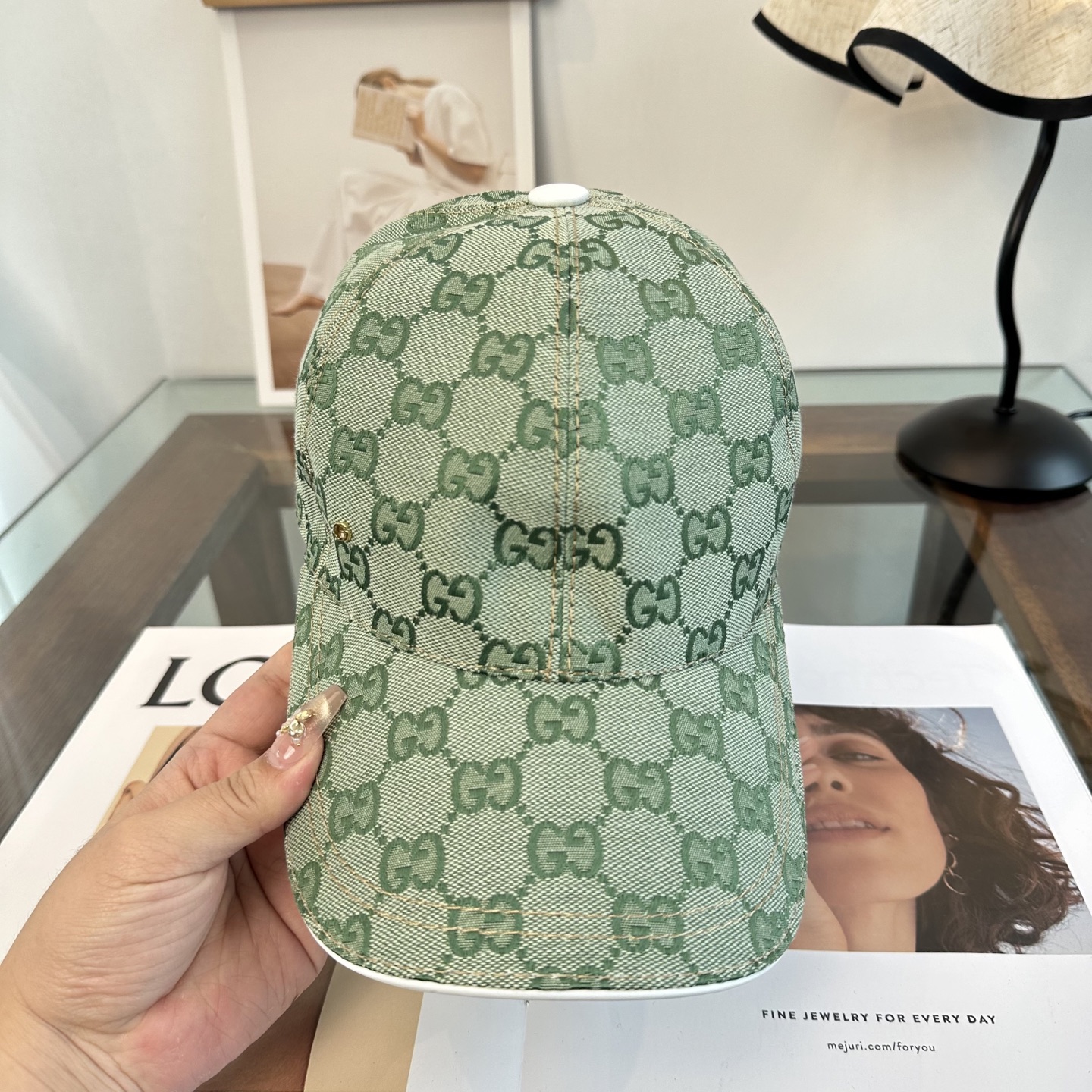 🧢GUCCI古奇棒球帽 😍新款棒球帽，重工打造♥️高端大气，百搭款🤗男女通用！