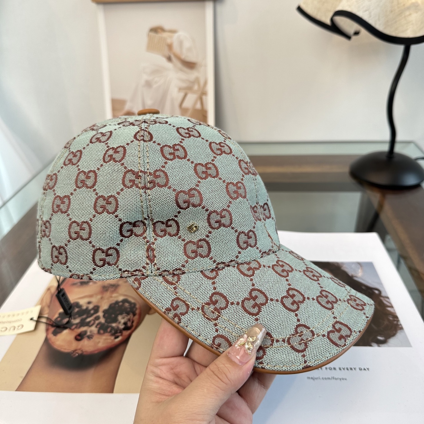 🧢GUCCI古奇棒球帽 😍新款棒球帽，重工打造♥️高端大气，百搭款🤗男女通用！