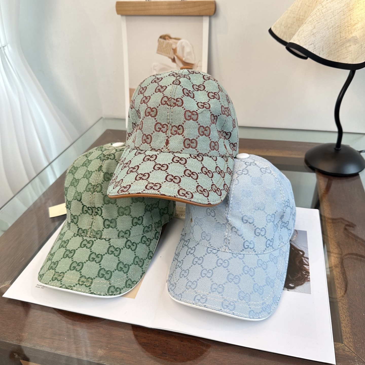 🧢GUCCI古奇棒球帽 😍新款棒球帽，重工打造♥️高端大气，百搭款🤗男女通用！