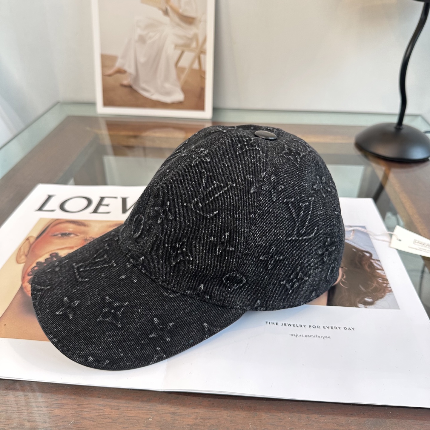 🧢路易威登棒球帽 LouisVuitton😍新款LV棒球帽，重工打造♥️高端大气，百搭款🤗男女通用！