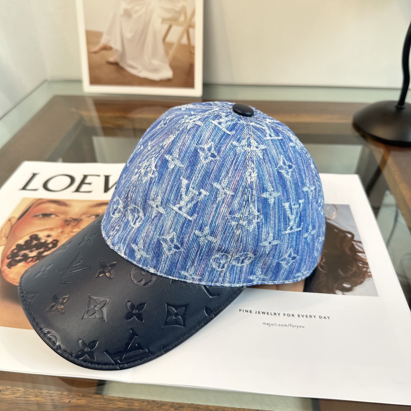 🧢路易威登棒球帽 LouisVuitton😍新款LV棒球帽，重工打造♥️高端大气，百搭款🤗男女通用！