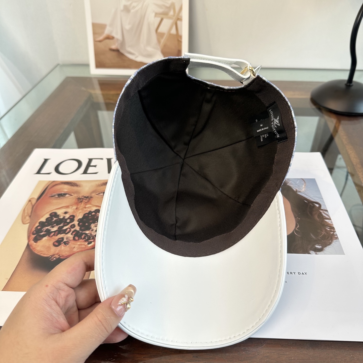 🧢路易威登棒球帽 LouisVuitton😍新款LV棒球帽，重工打造♥️高端大气，百搭款🤗男女通用！