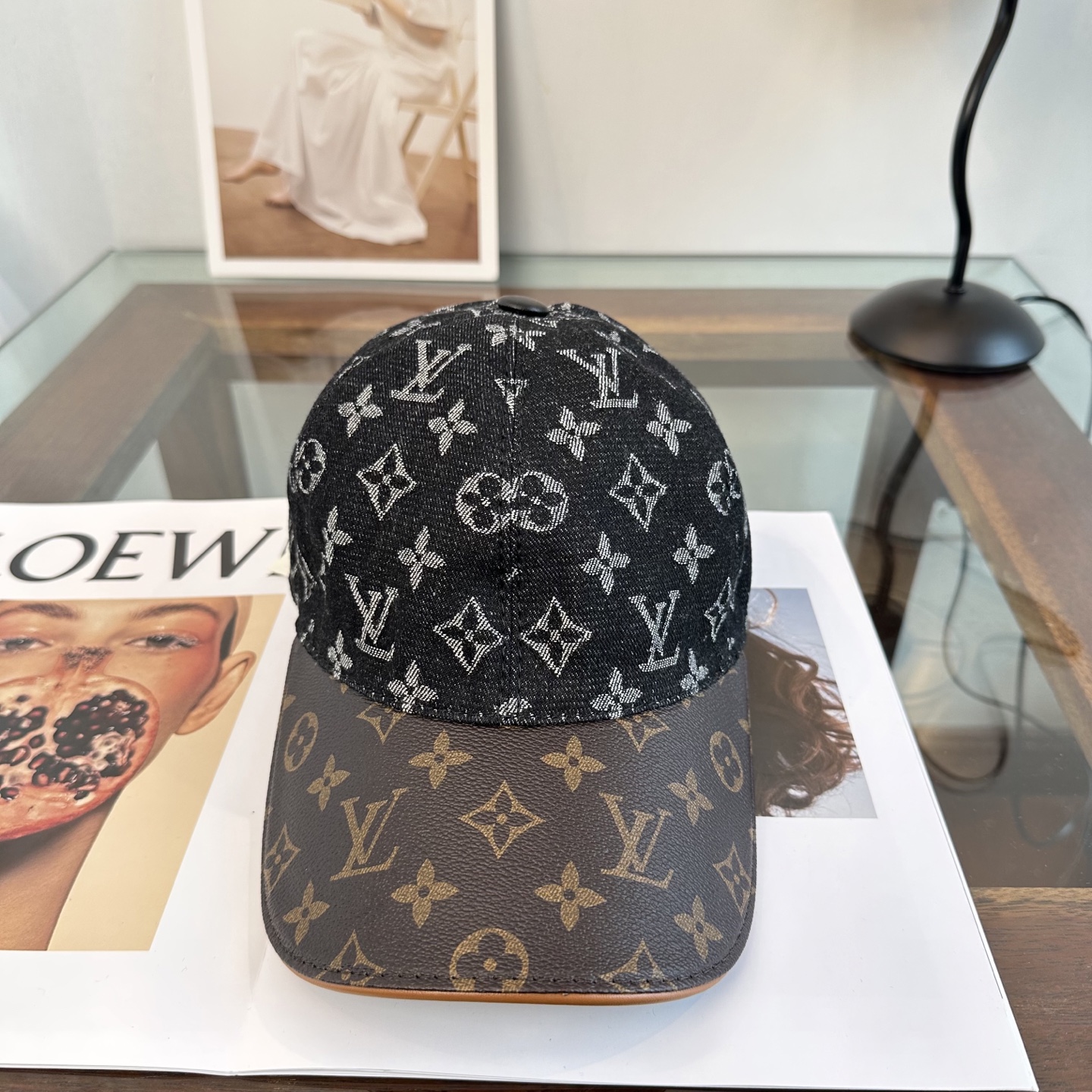 🧢路易威登棒球帽 LouisVuitton😍新款LV棒球帽，重工打造♥️高端大气，百搭款🤗男女通用！