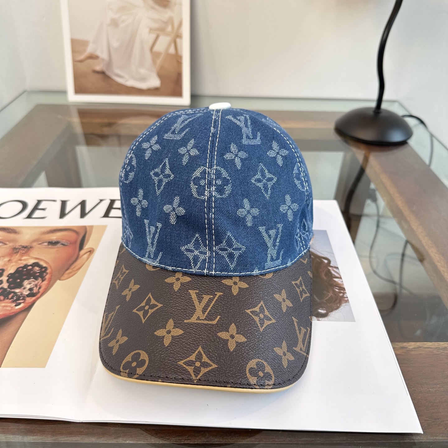 🧢路易威登棒球帽 LouisVuitton😍新款LV棒球帽，重工打造♥️高端大气，百搭款🤗男女通用！