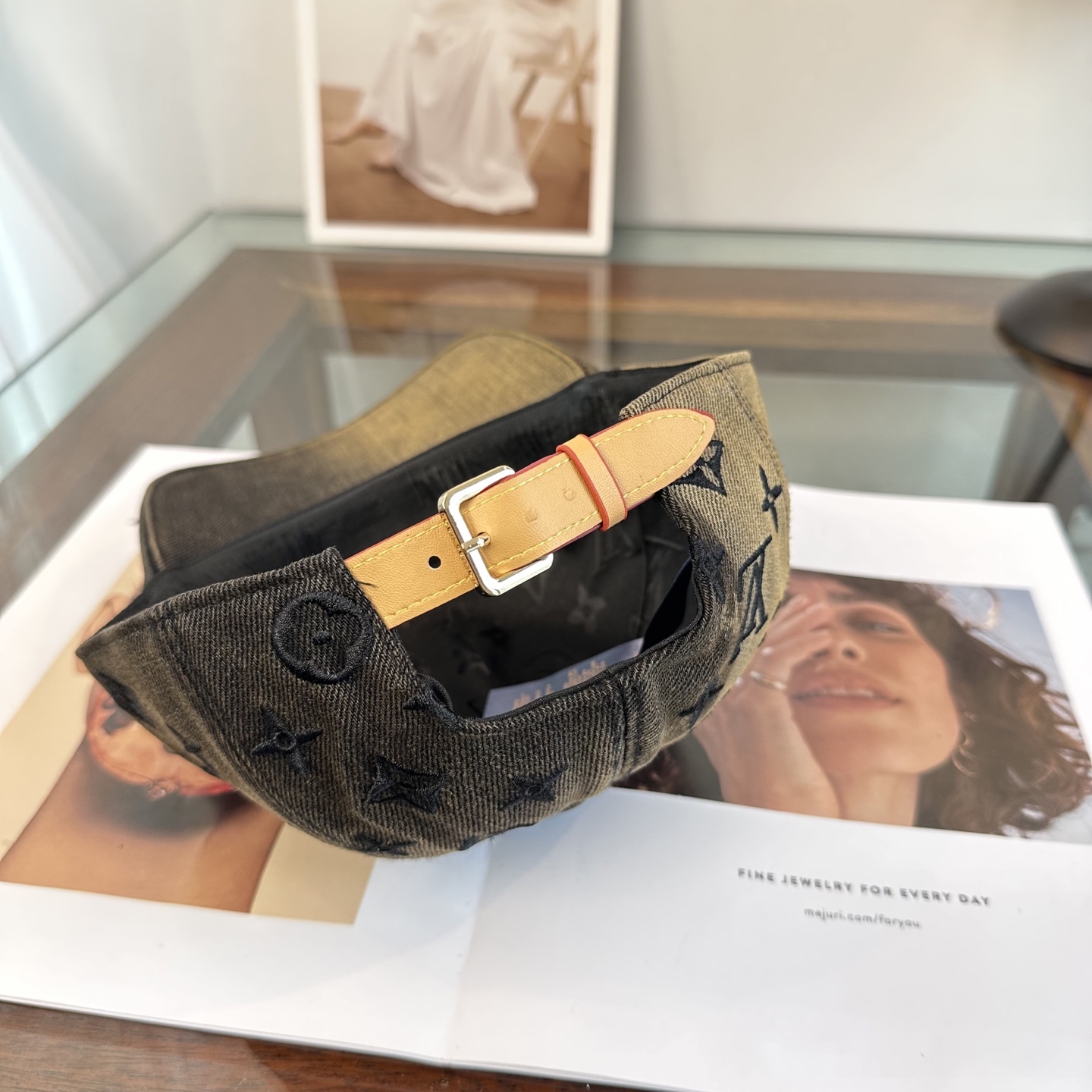 原单高版本 🧢路易威登棒球帽 LouisVuitton😍新款LV棒球帽，重工打造♥️高端大气，百搭款🤗男