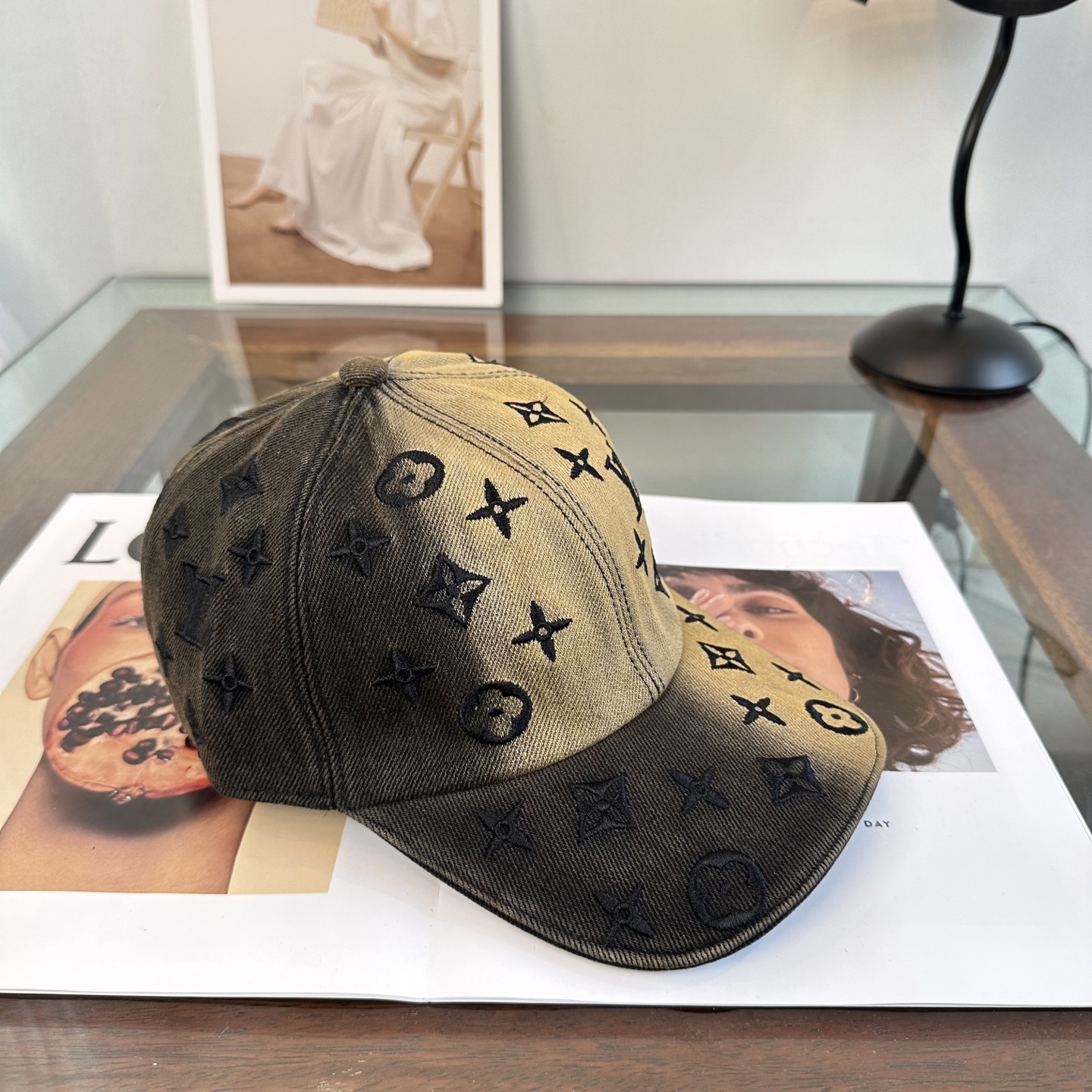 原单高版本 🧢路易威登棒球帽 LouisVuitton😍新款LV棒球帽，重工打造♥️高端大气，百搭款🤗男