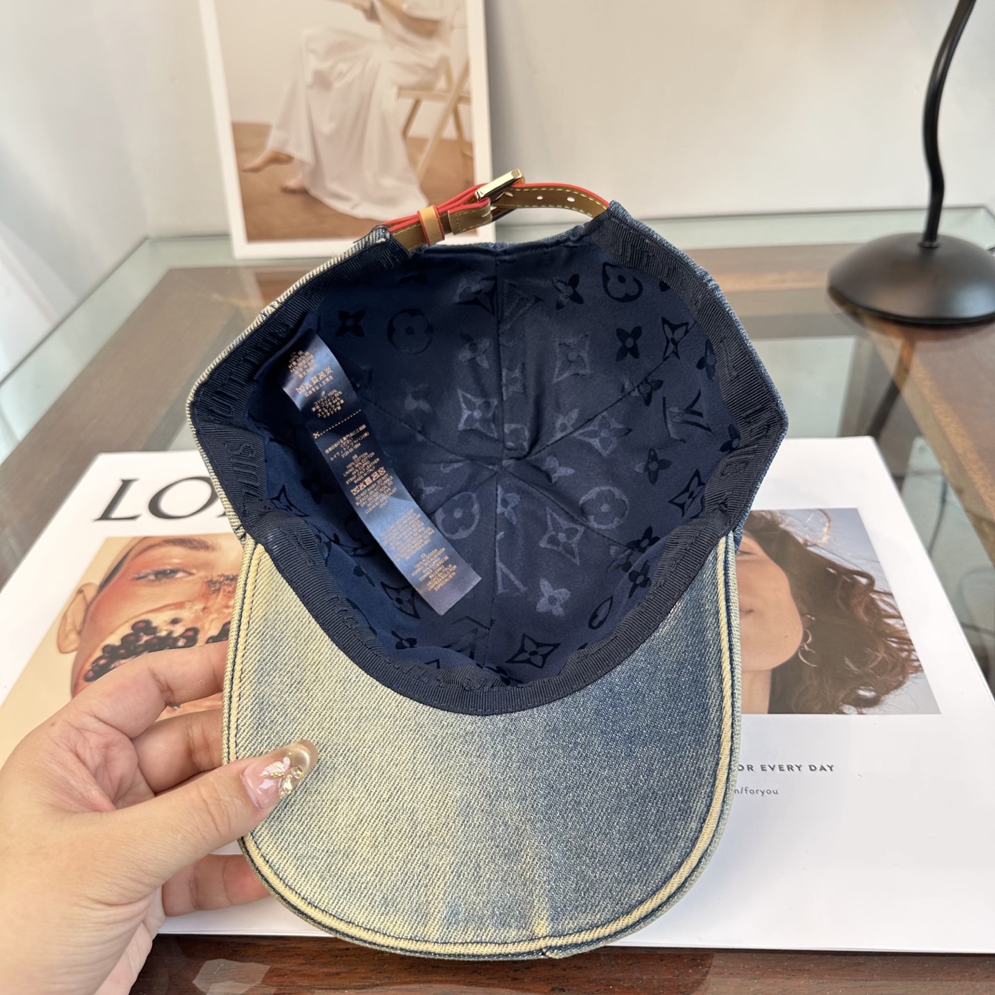 原单高版本 🧢路易威登棒球帽 LouisVuitton😍新款LV棒球帽，重工打造♥️高端大气，百搭款🤗男