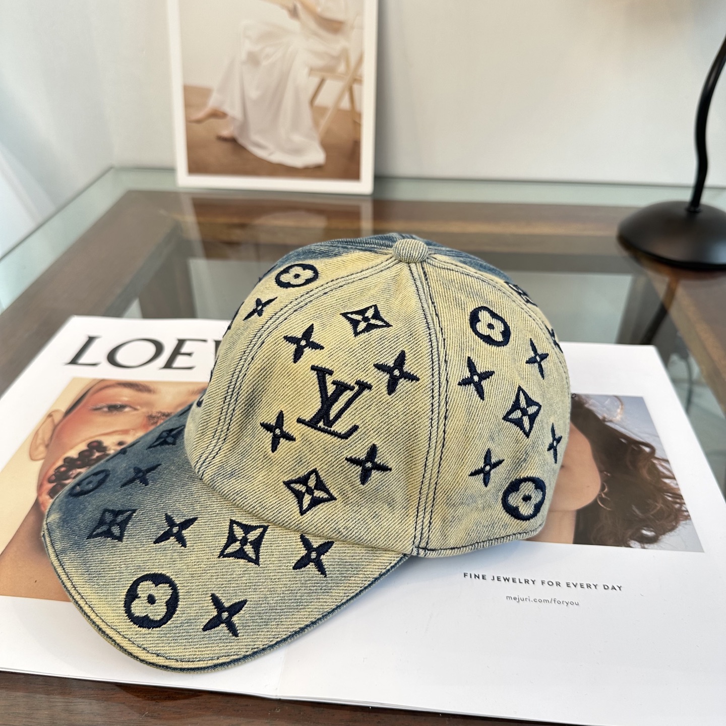原单高版本 🧢路易威登棒球帽 LouisVuitton😍新款LV棒球帽，重工打造♥️高端大气，百搭款🤗男