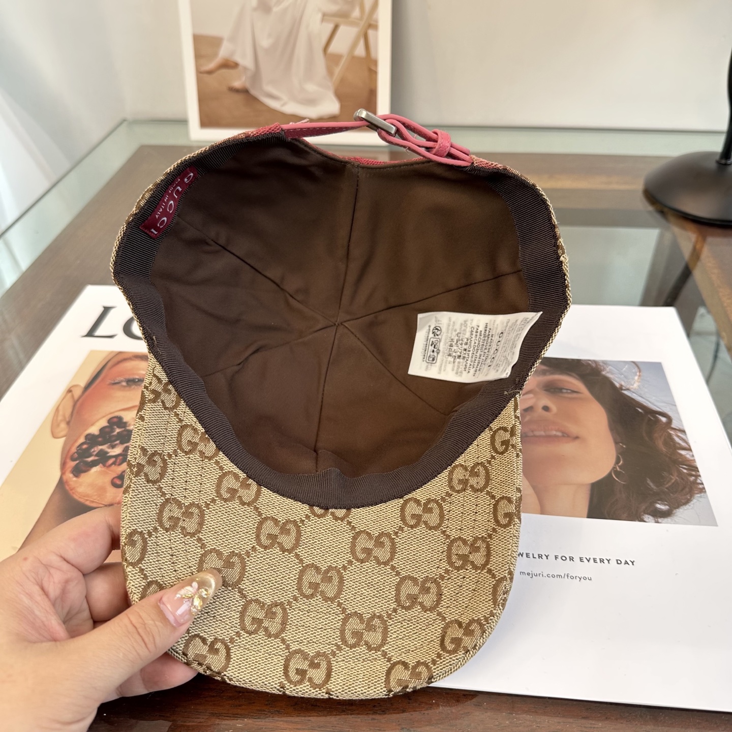 原单高版本🧢GUCCI古奇棒球帽 😍新款棒球帽，重工打造♥️高端大气，百搭款🤗男女通用！