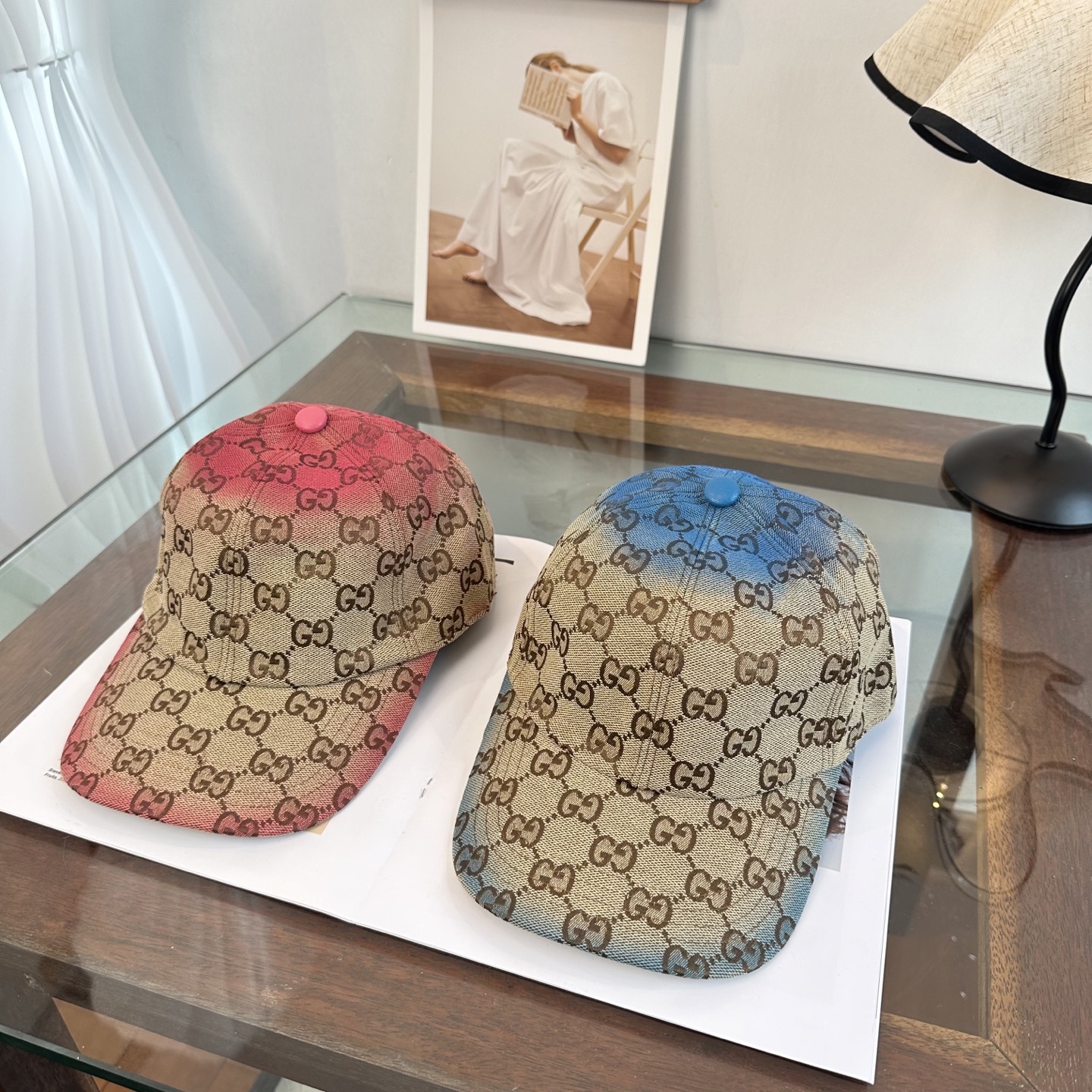 原单高版本🧢GUCCI古奇棒球帽 😍新款棒球帽，重工打造♥️高端大气，百搭款🤗男女通用！