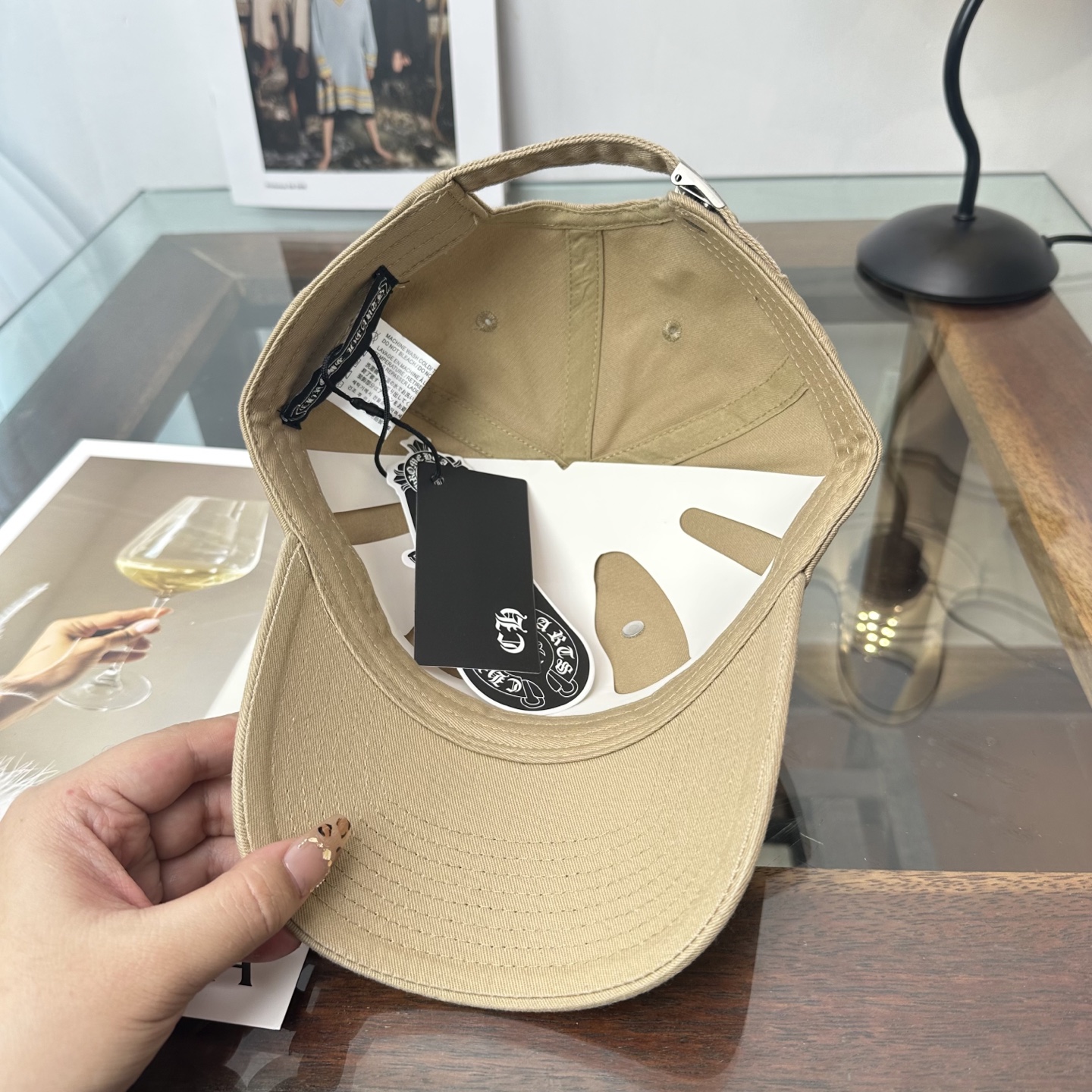 Chrome hearts 克罗心 新款十字架 高品质棒球帽，高端定制版！网红时尚博主同款！墙裂推荐！质