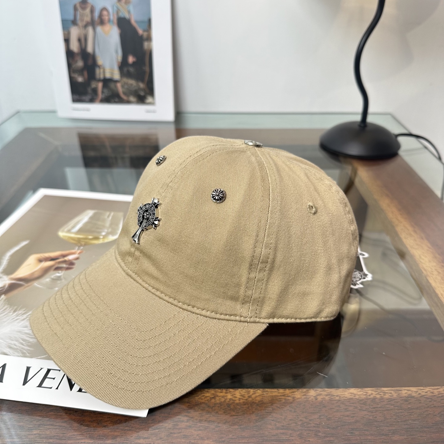 Chrome hearts 克罗心 新款十字架 高品质棒球帽，高端定制版！网红时尚博主同款！墙裂推荐！质