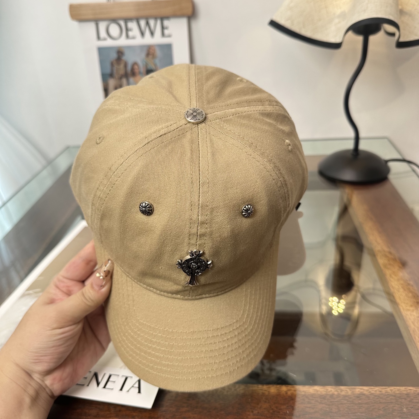 Chrome hearts 克罗心 新款十字架 高品质棒球帽，高端定制版！网红时尚博主同款！墙裂推荐！质