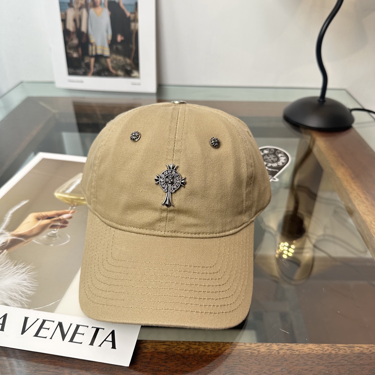 Chrome hearts 克罗心 新款十字架 高品质棒球帽，高端定制版！网红时尚博主同款！墙裂推荐！质