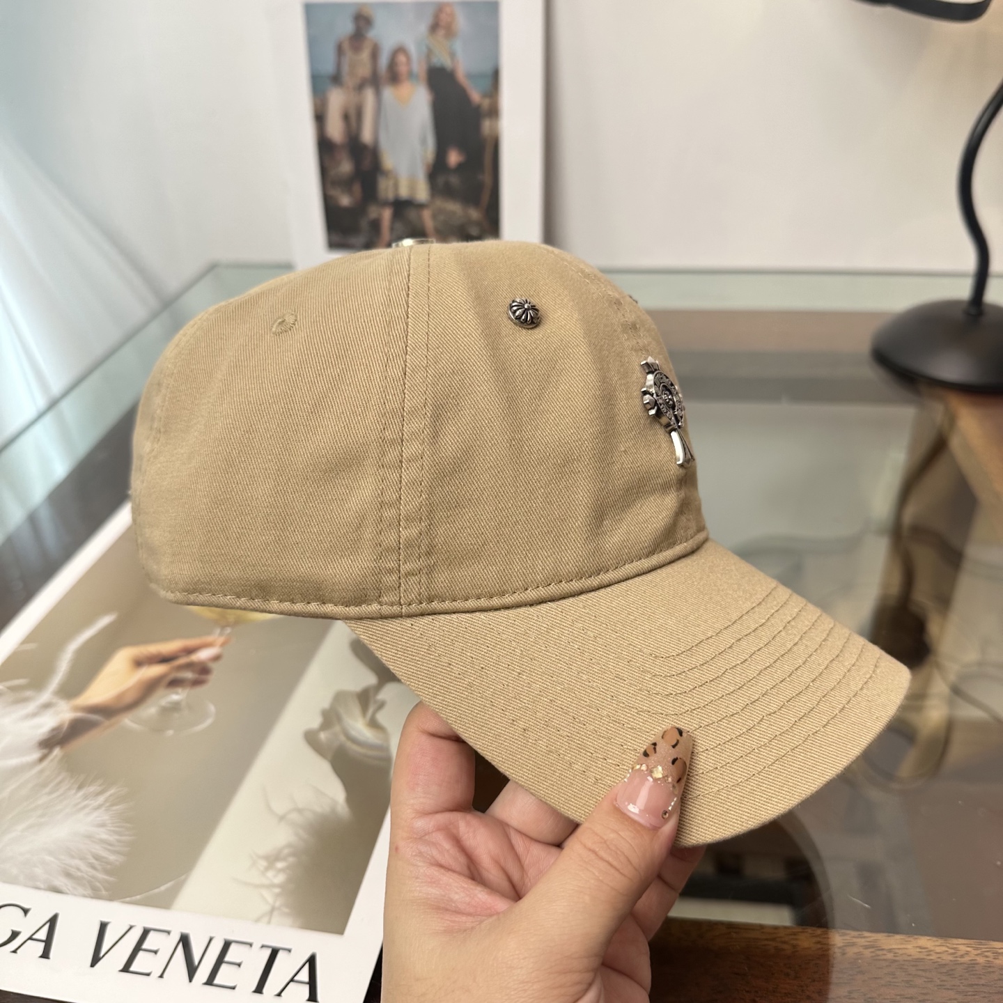 Chrome hearts 克罗心 新款十字架 高品质棒球帽，高端定制版！网红时尚博主同款！墙裂推荐！质