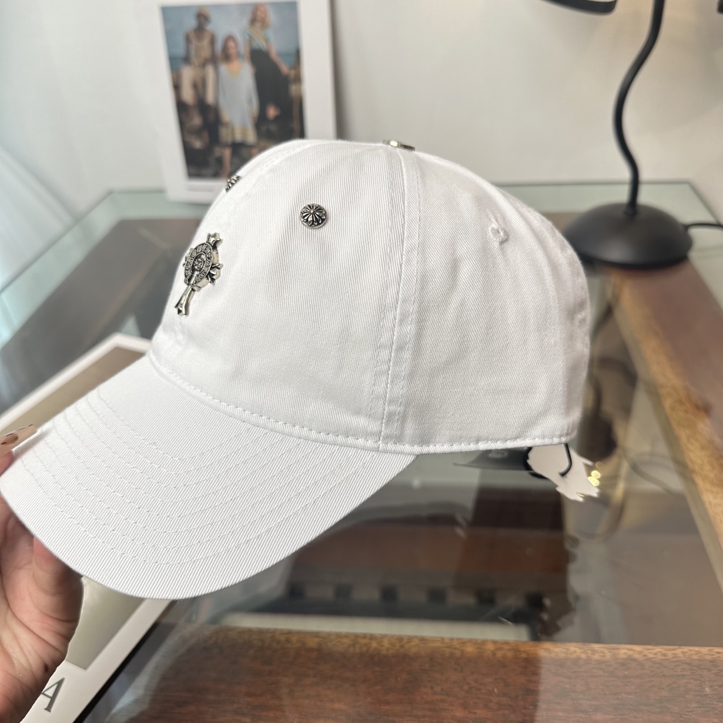 Chrome hearts 克罗心 新款十字架 高品质棒球帽，高端定制版！网红时尚博主同款！墙裂推荐！质