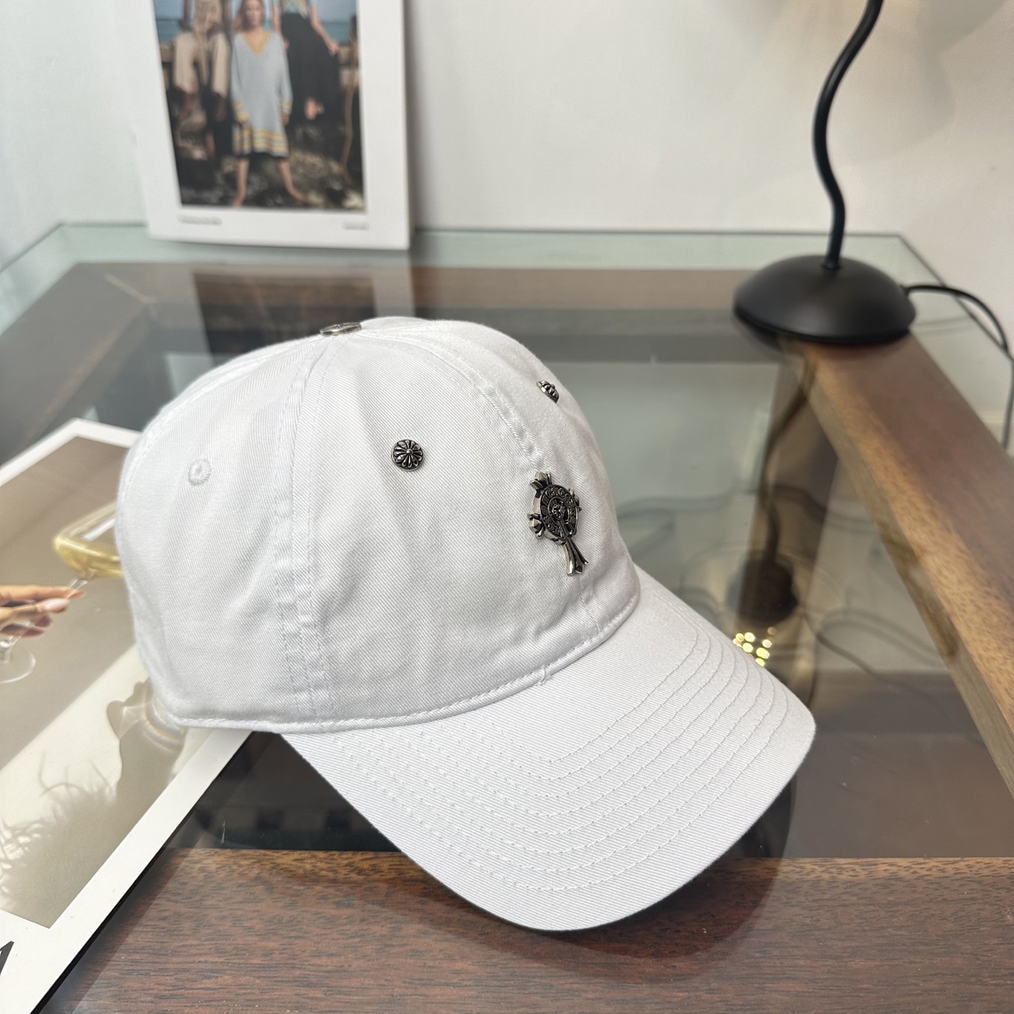 Chrome hearts 克罗心 新款十字架 高品质棒球帽，高端定制版！网红时尚博主同款！墙裂推荐！质