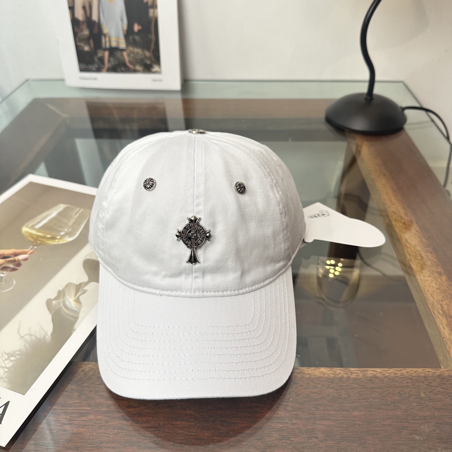 Chrome hearts 克罗心 新款十字架 高品质棒球帽，高端定制版！网红时尚博主同款！墙裂推荐！质