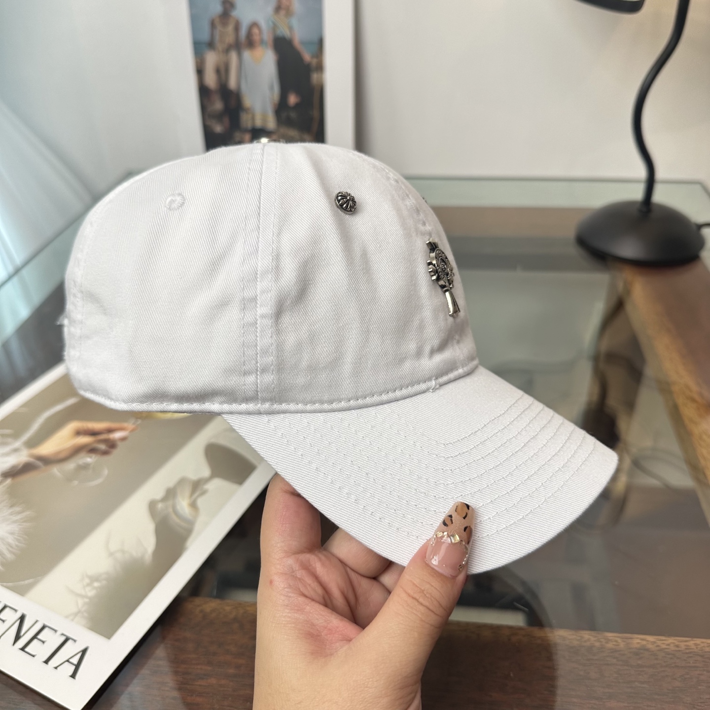 Chrome hearts 克罗心 新款十字架 高品质棒球帽，高端定制版！网红时尚博主同款！墙裂推荐！质