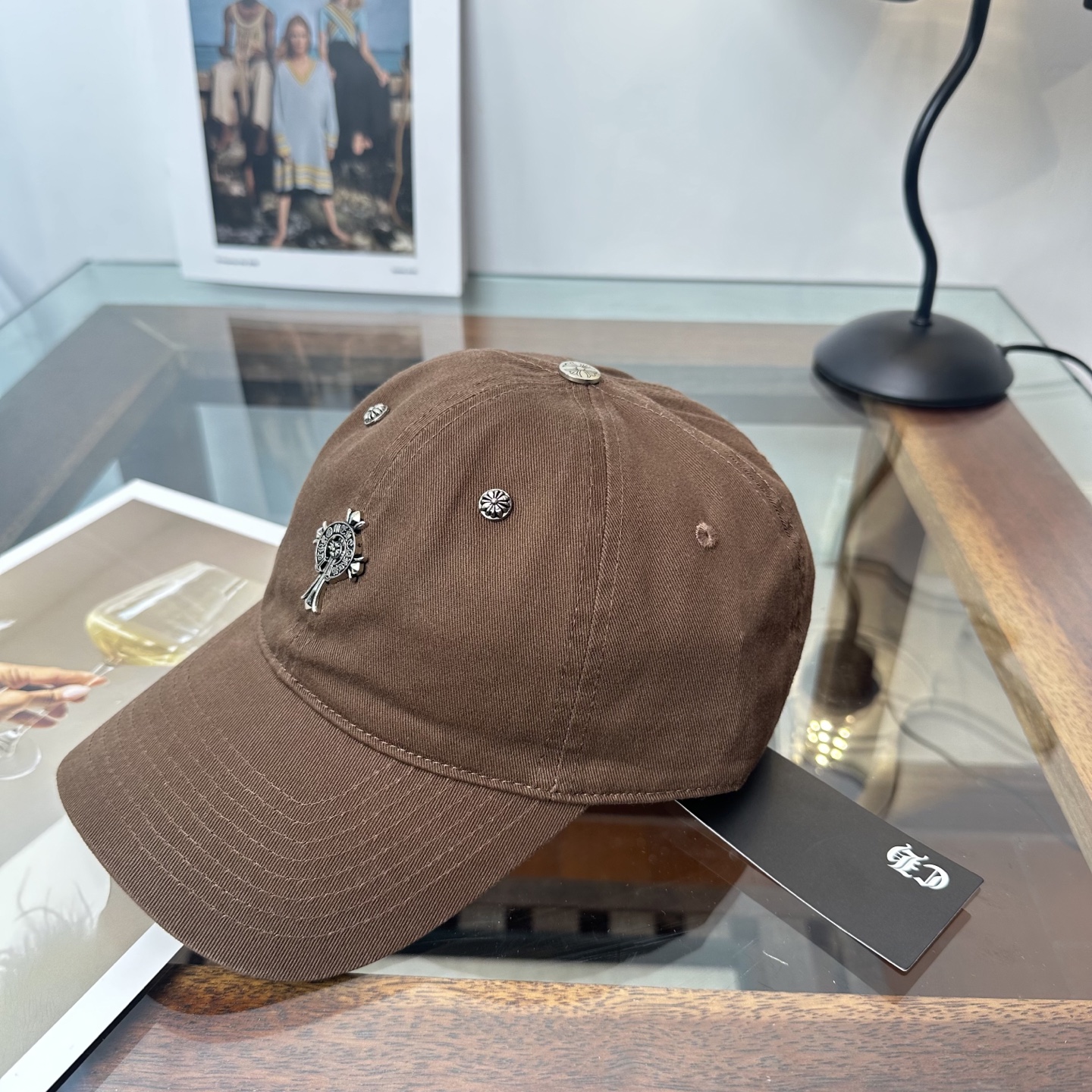 Chrome hearts 克罗心 新款十字架 高品质棒球帽，高端定制版！网红时尚博主同款！墙裂推荐！质