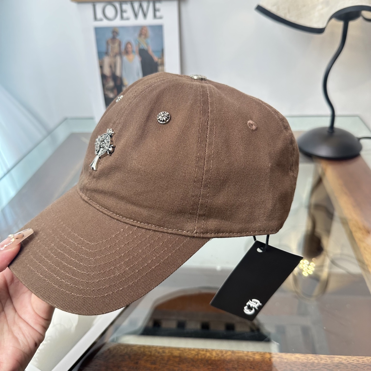 Chrome hearts 克罗心 新款十字架 高品质棒球帽，高端定制版！网红时尚博主同款！墙裂推荐！质