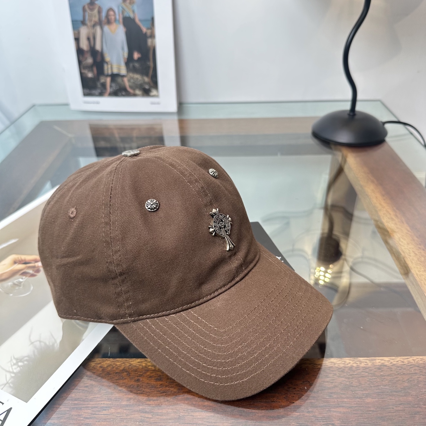 Chrome hearts 克罗心 新款十字架 高品质棒球帽，高端定制版！网红时尚博主同款！墙裂推荐！质